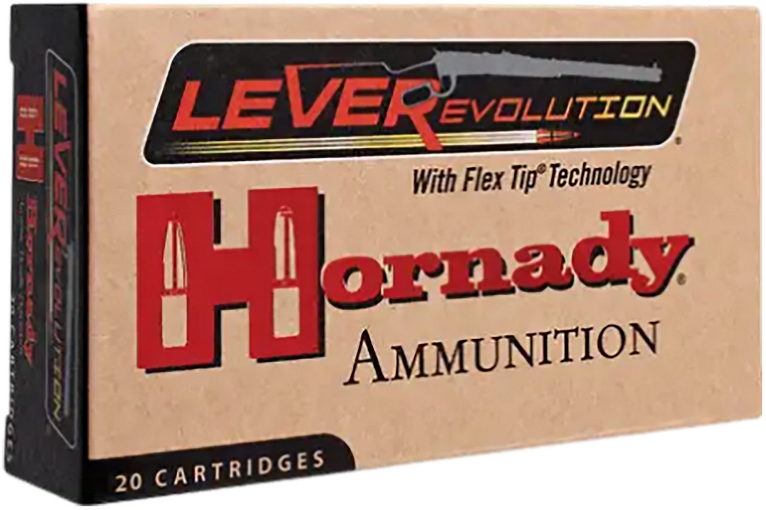 Hornady LEVERevolution MonoFlex .30-30 Winchester 140-Grain Rifle Ammunition - 20 Rounds                                         - view number 2