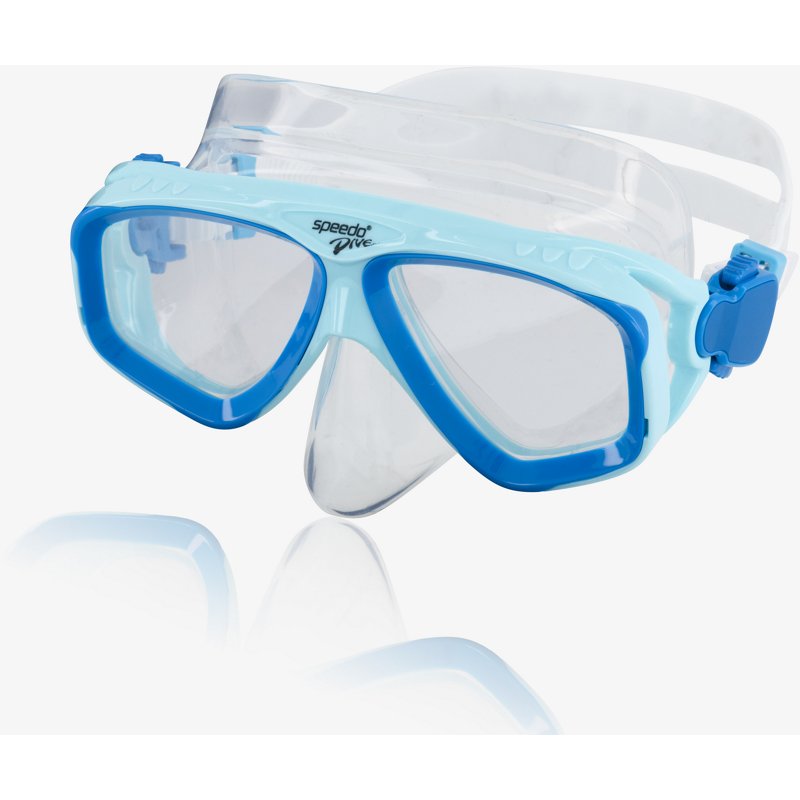 Speedo Adults' Adventure Mask Blue - Swim And Diving Accessories at Academy Sports