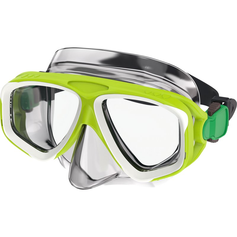 Speedo Adults' Adventure Mask Green - Swim And Diving Accessories at Academy Sports