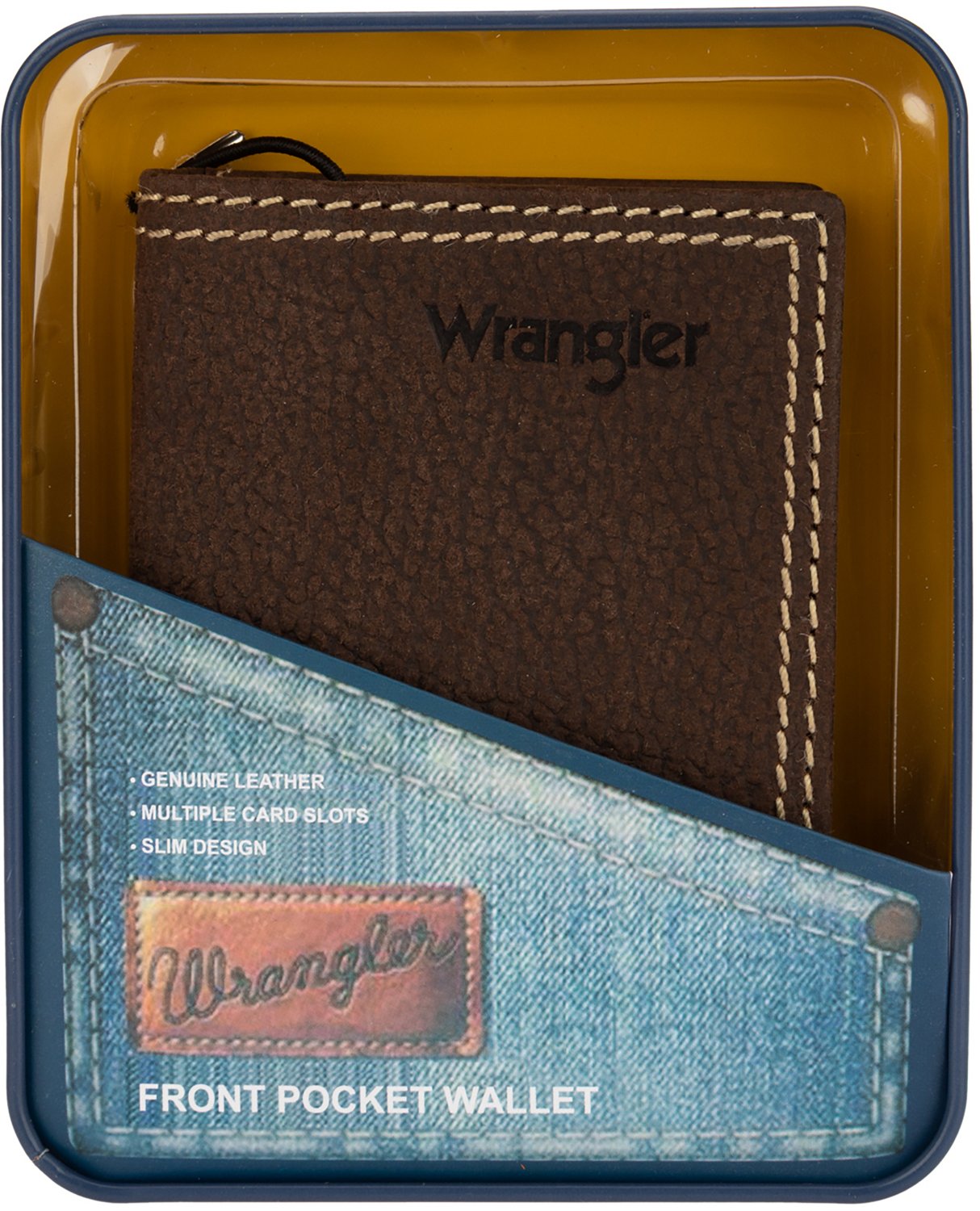 Wrangler Men's Contrast Corner Rodeo Wallet - view number 1