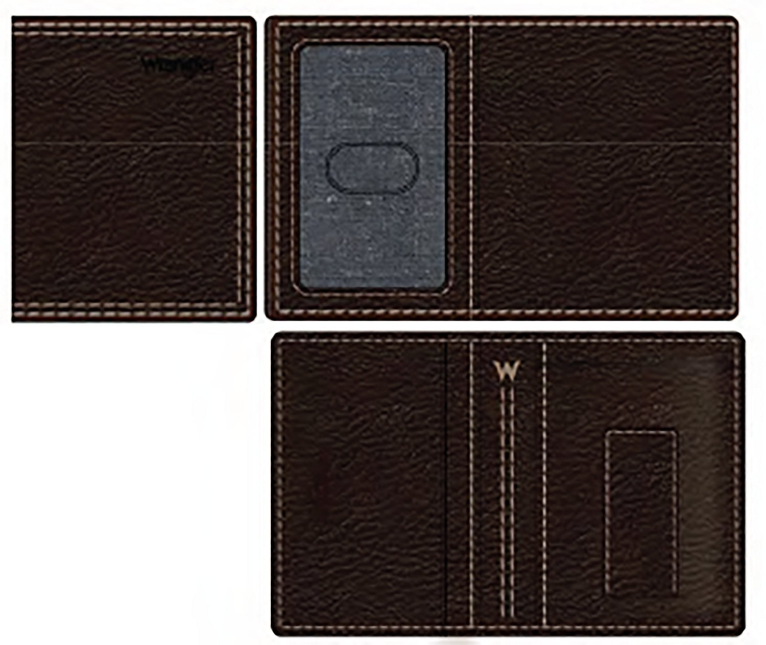Wrangler Men's Contrast Corner Rodeo Wallet - view number 2