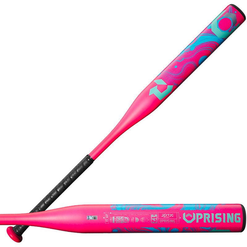 DeMarini 2025 Uprising Fastpitch Softball Bat -12 Blue/Pink - Fastpitch Softball Bats at Academy Sports