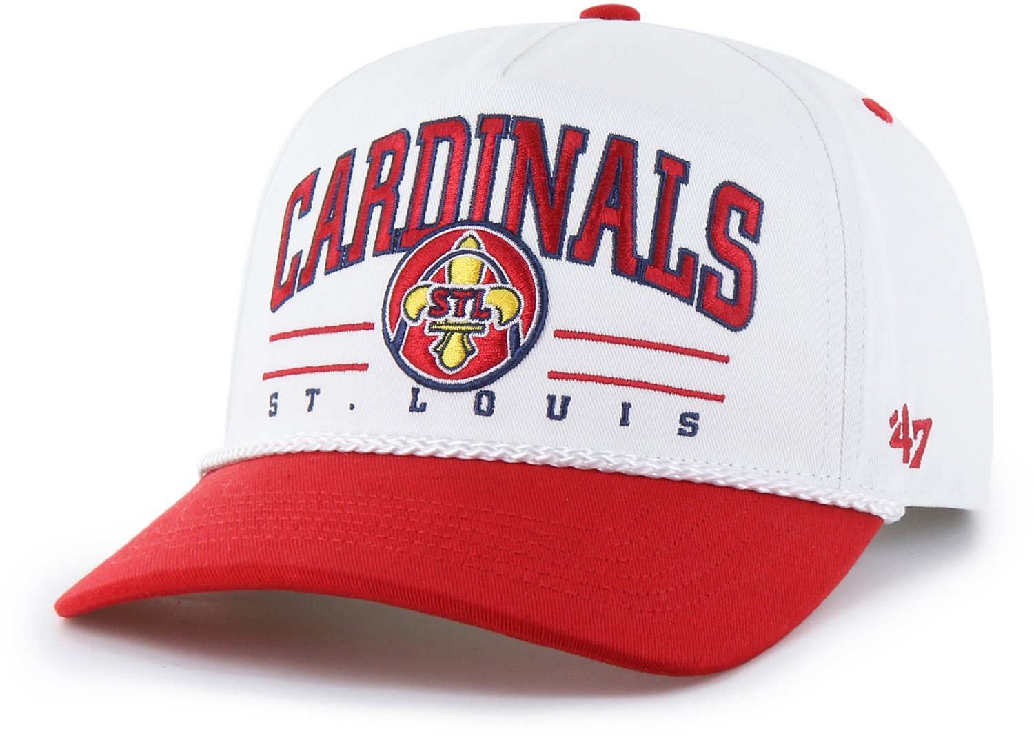 '47 Adults' St. Louis Cardinals City Connect Roscoe Rope Hitch Cap - view number 2