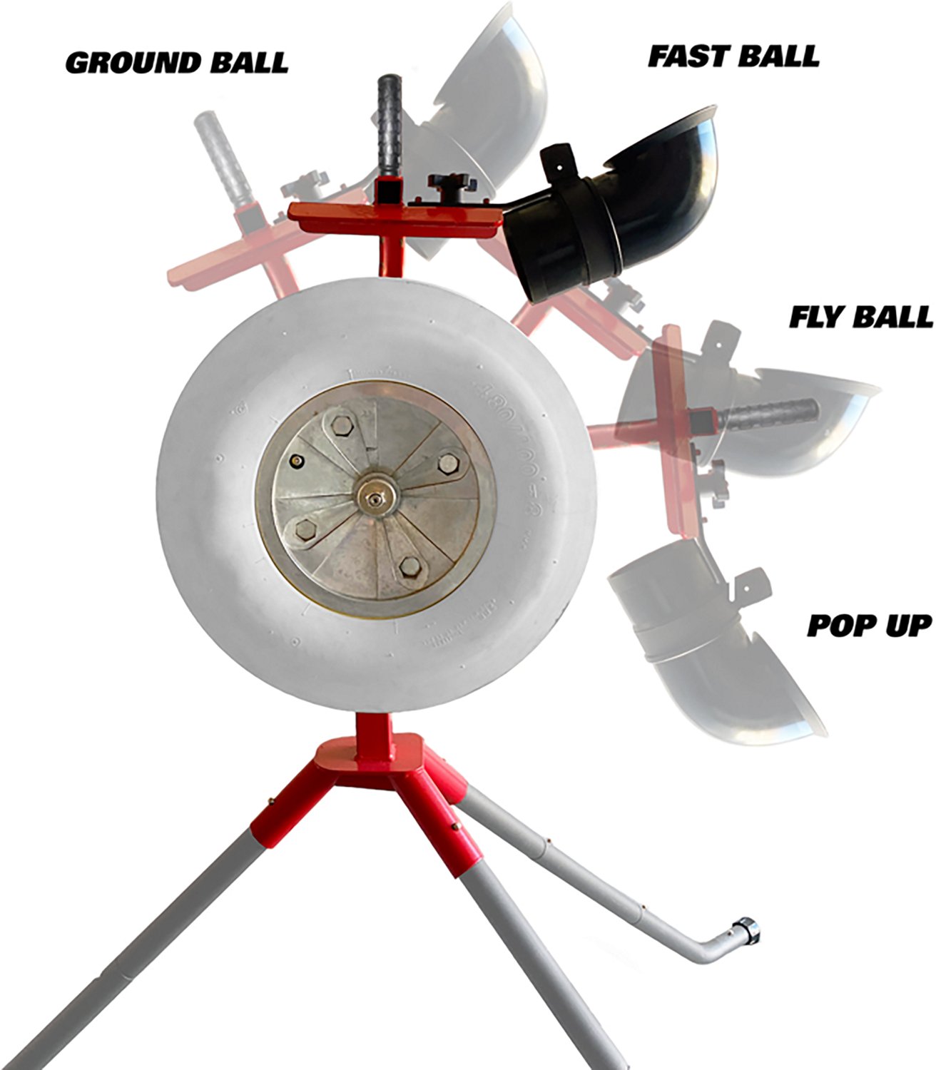 Heater Sports Blaze Combo Heavy Duty Pitching Machine                                                                            - view number 6
