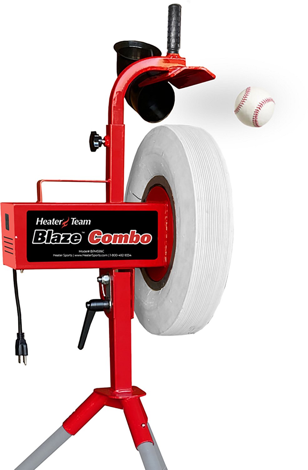 Heater Sports Blaze Combo Heavy Duty Pitching Machine                                                                            - view number 7