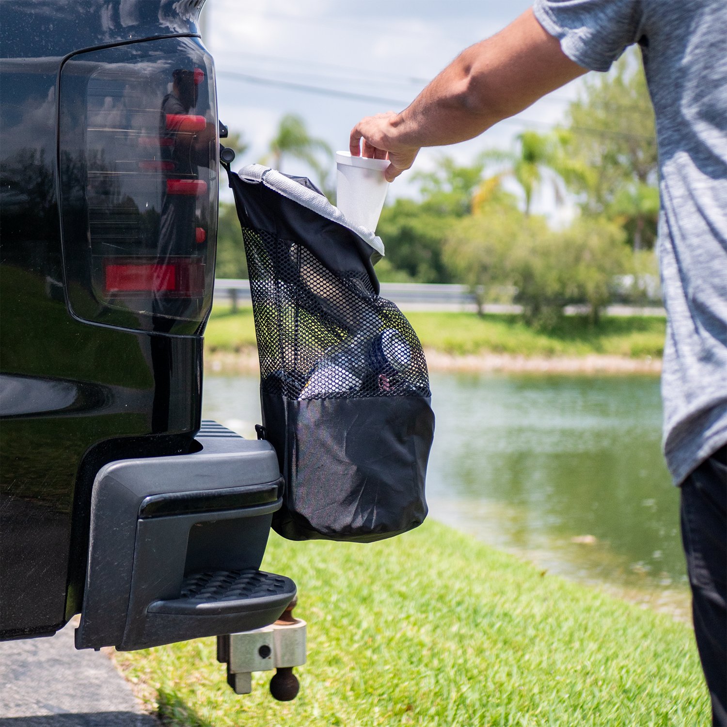 Starbrite 5 Gallon Mesh Trash Bag                                                                                                - view number 2