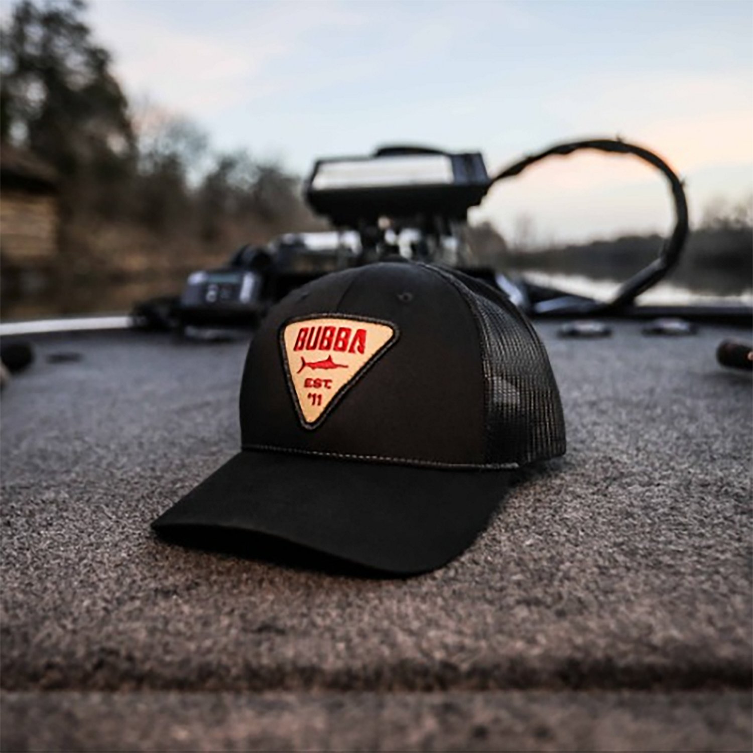 Bubba Black Adjustable Cap - view number 4