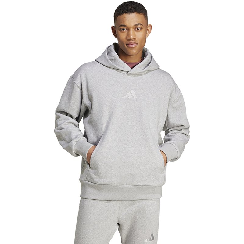 adidas Men's All SZN Fleece Hoodie Grey, 2X-Large - Men's Athletic Fleece at Academy Sports