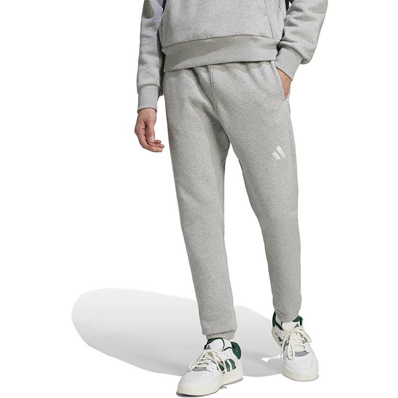 adidas Men's All SZN Fleece Regular Pants Grey, Small - Men's Athletic Fleece at Academy Sports