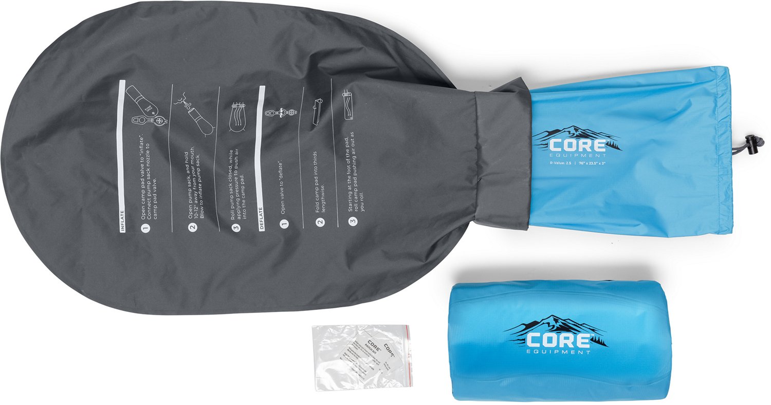 CORE Equipment Insulated Inflatable Camp Pad                                                                                     - view number 5