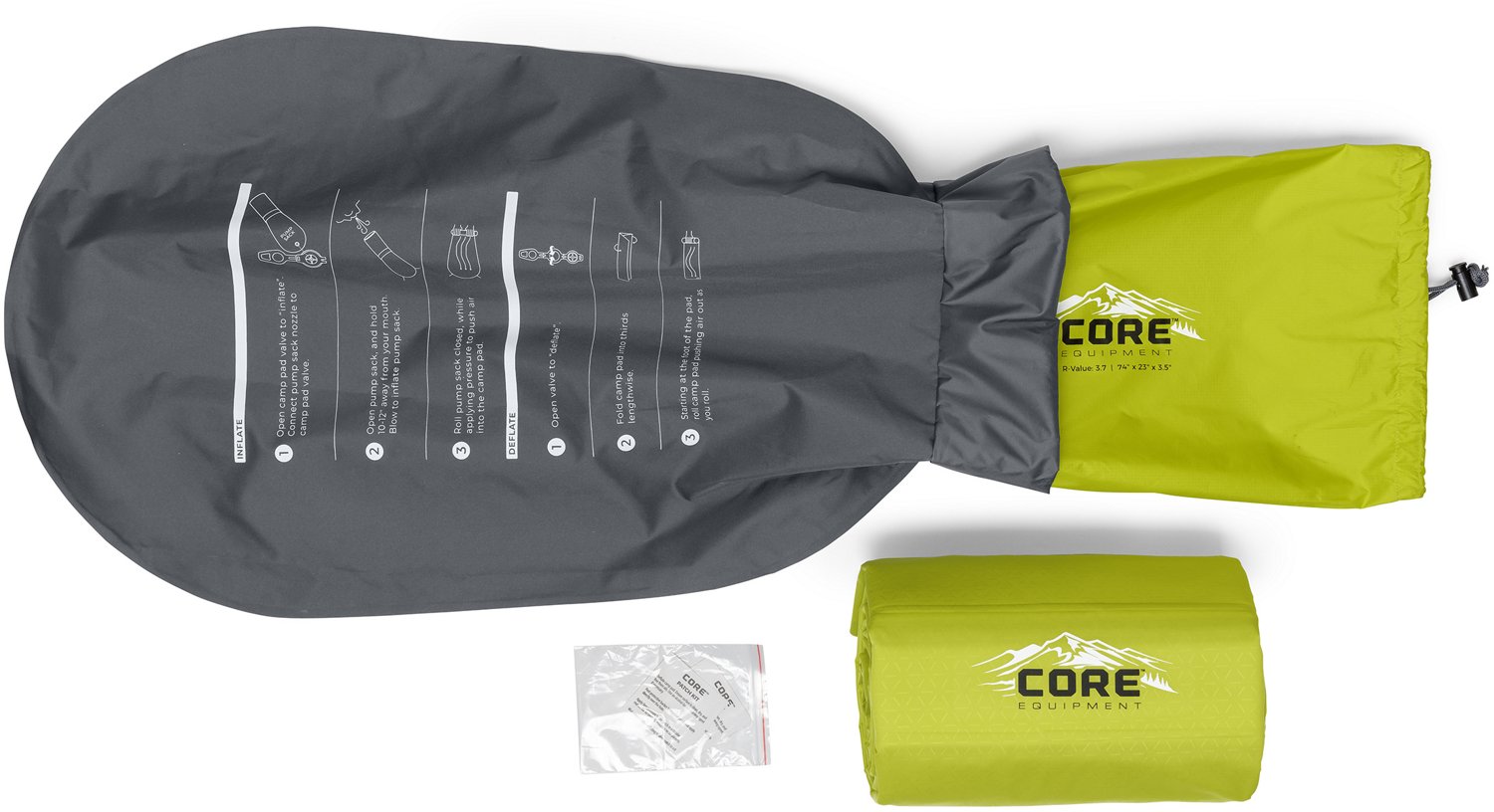 CORE Equipment 20°F Comfort Camp Pad                                                                                            - view number 6