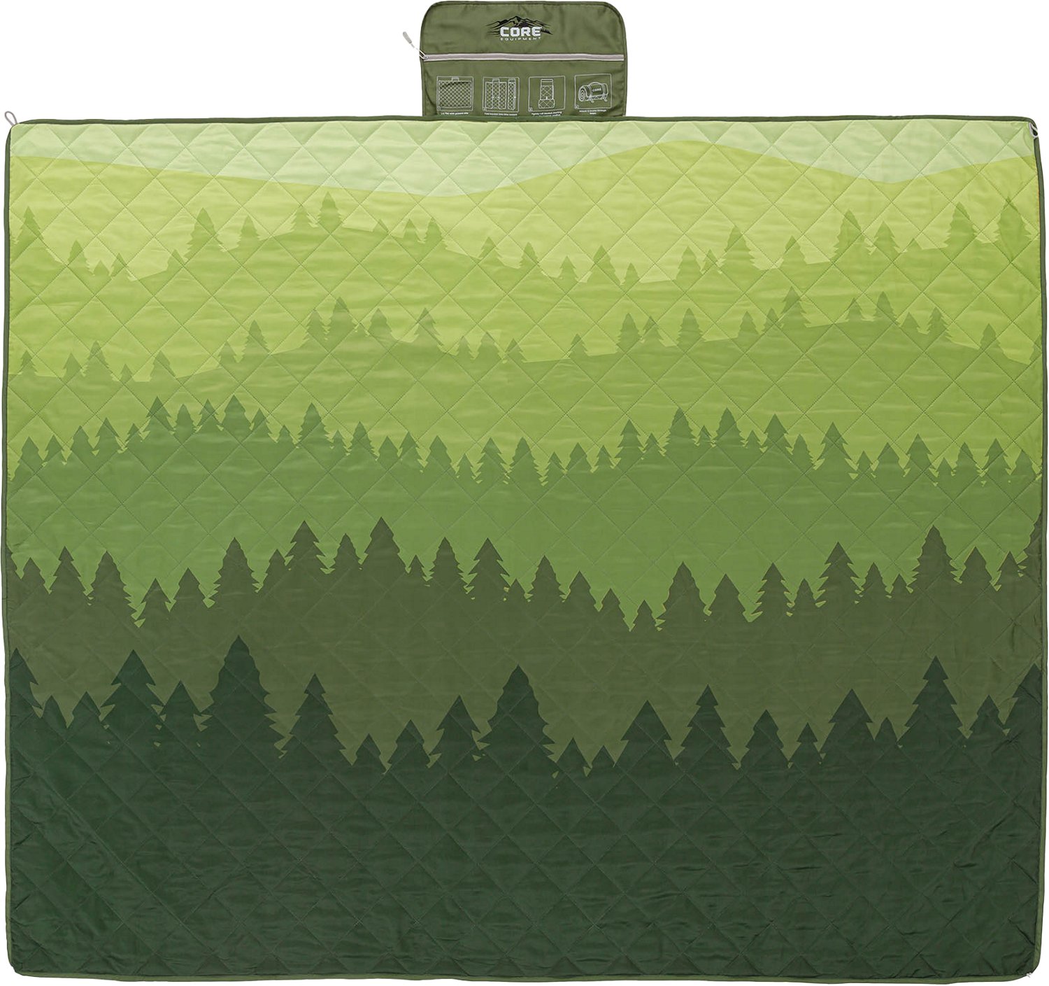 CORE Equipment Staydown Multipurpose Outdoor Travel Weighted Blanket - view number 7