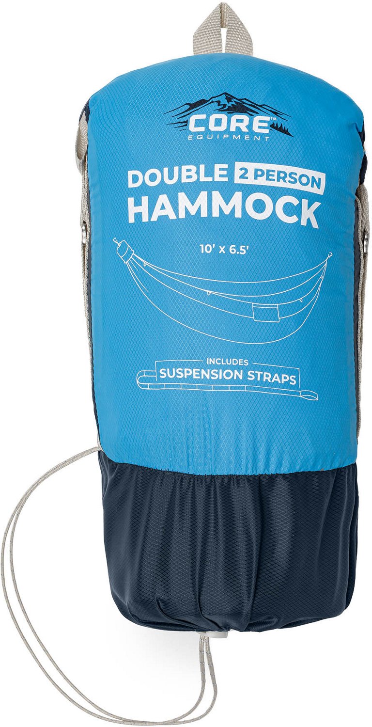 CORE Equipment Double Hammock – Color Blue Sansujyuku sansujyuku.com