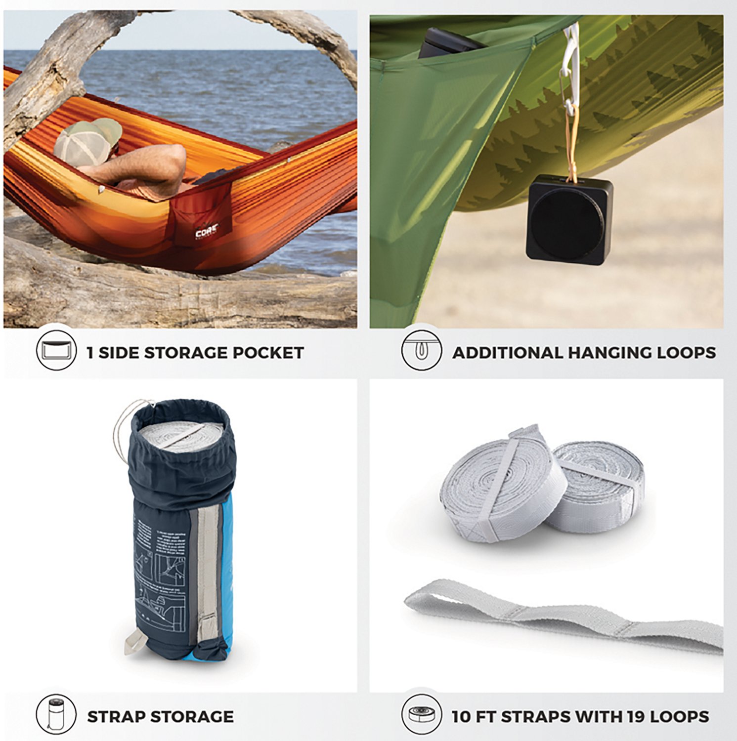 CORE Equipment Double Hammock - view number 5