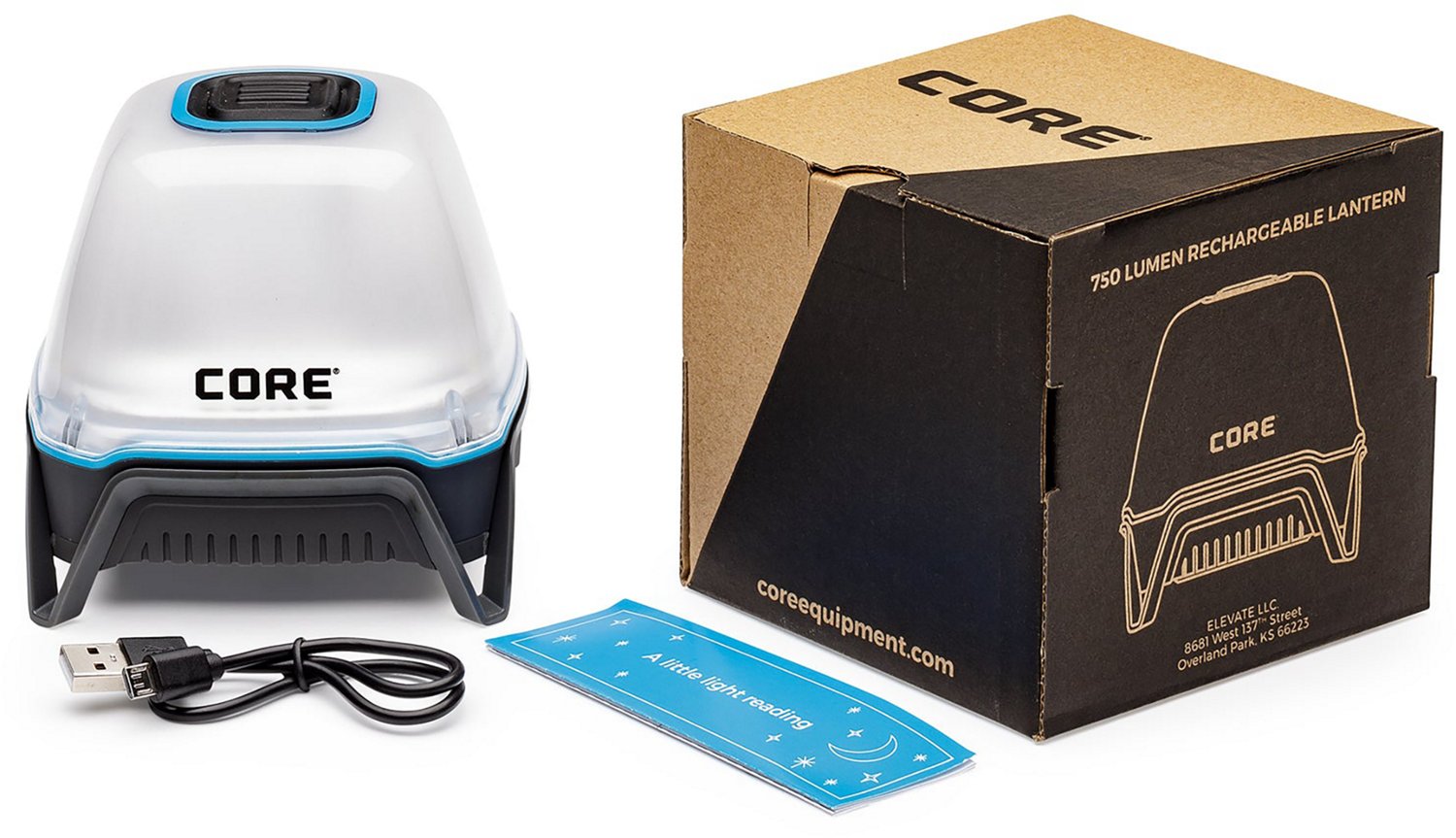 CORE Equipment 750-Lumen Rechargeable Lantern with USB Output                                                                    - view number 6