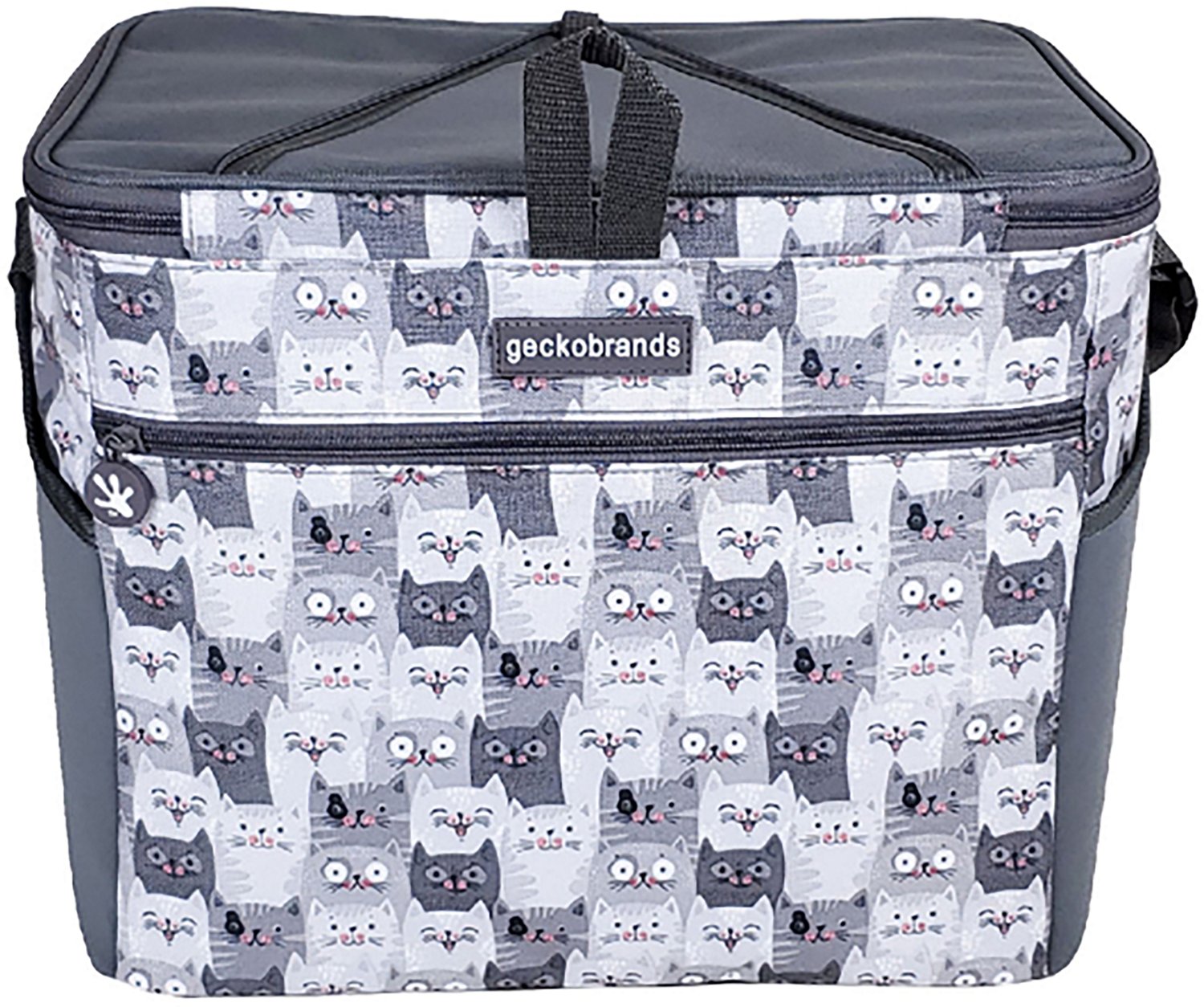 geckobrands Cats Large 24 Can Cooler