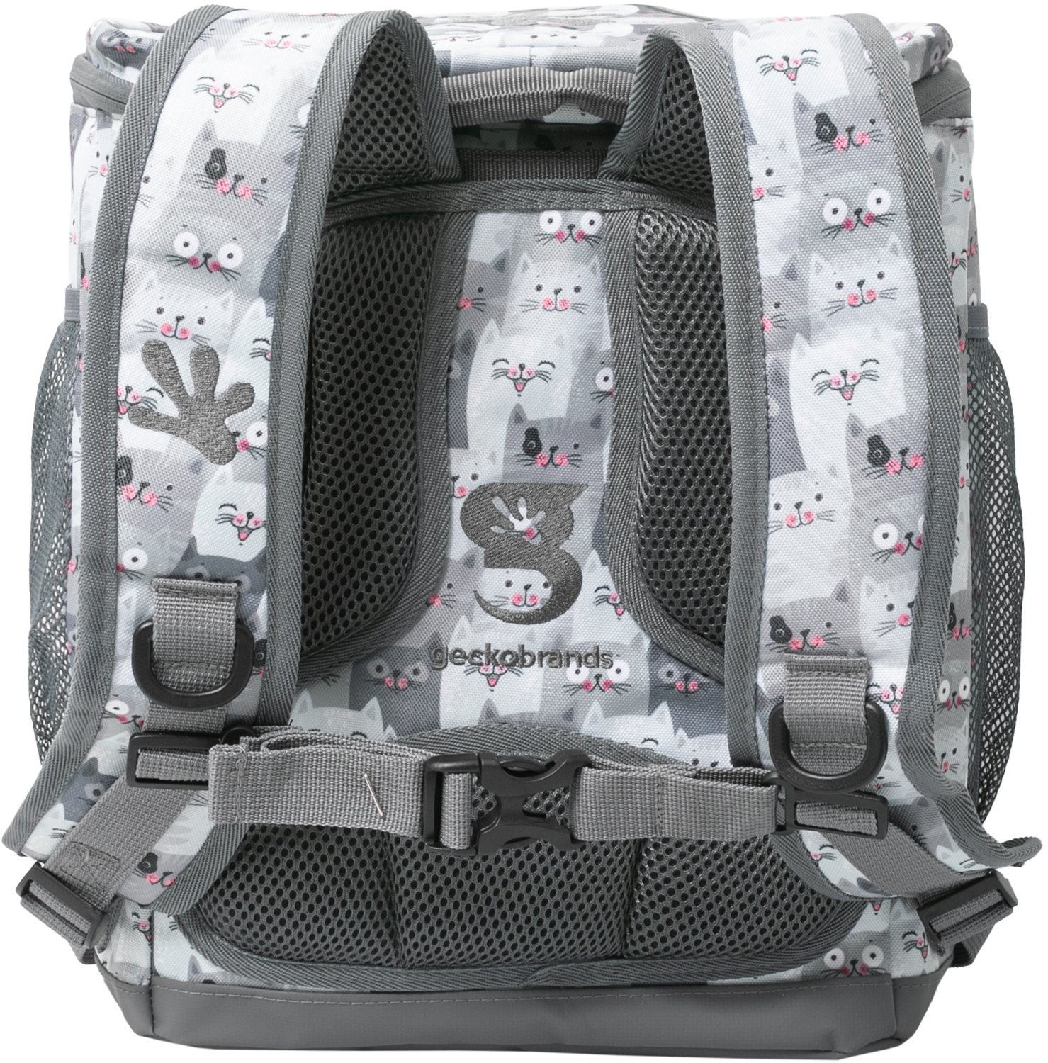 geckobrands Opticool Cats Print 24 Can Backpack Cooler - view number 2