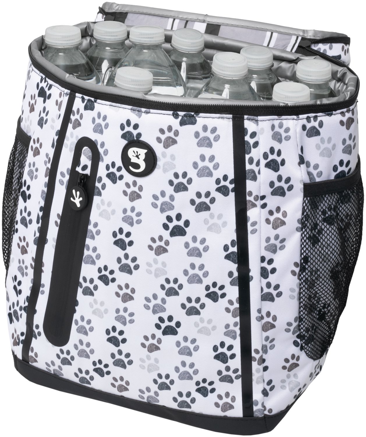 geckobrands Opticool Paws Print 24 Can Backpack Cooler - view number 4