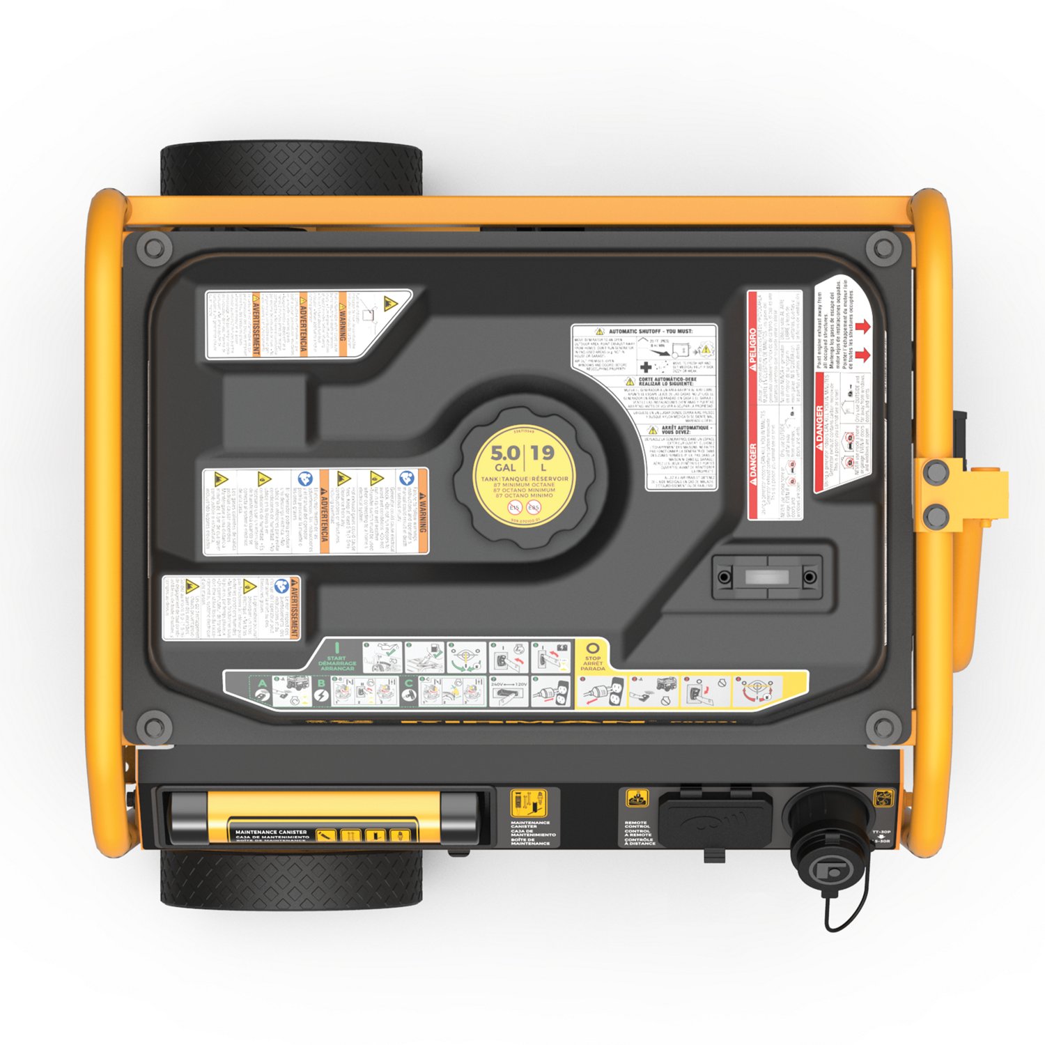 Firman 4,550W/3,650W Gasoline Power Generator                                                                                    - view number 6