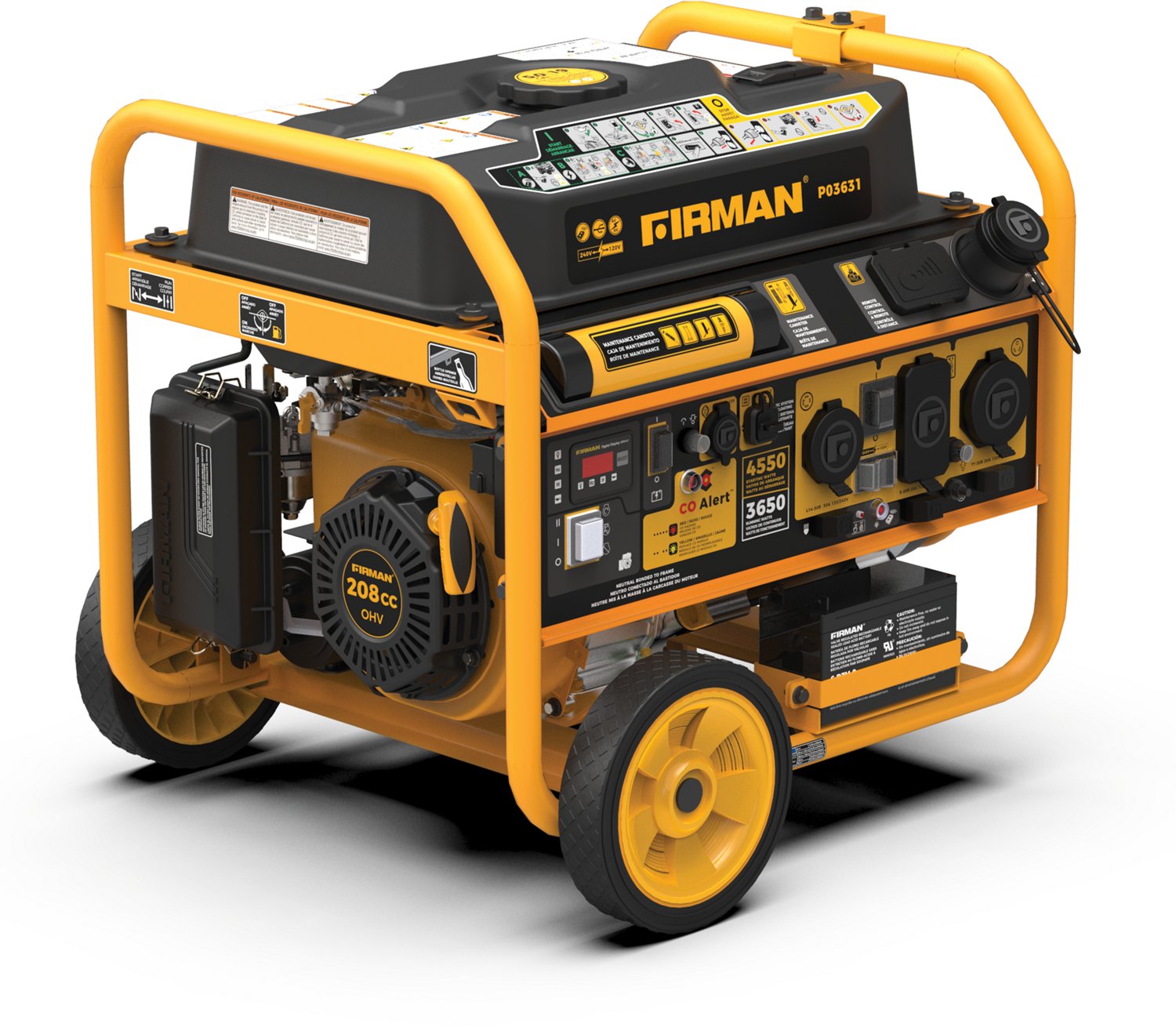 Firman 4,550W/3,650W Gasoline Power Generator                                                                                    - view number 8