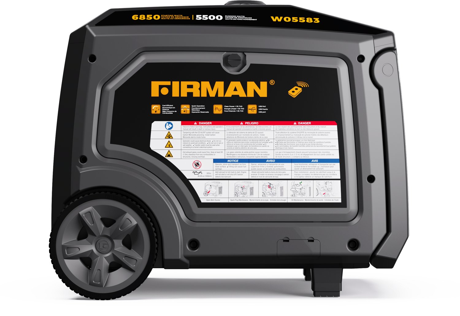 Firman Gasoline 6250/5000W Power Inverter                                                                                        - view number 5