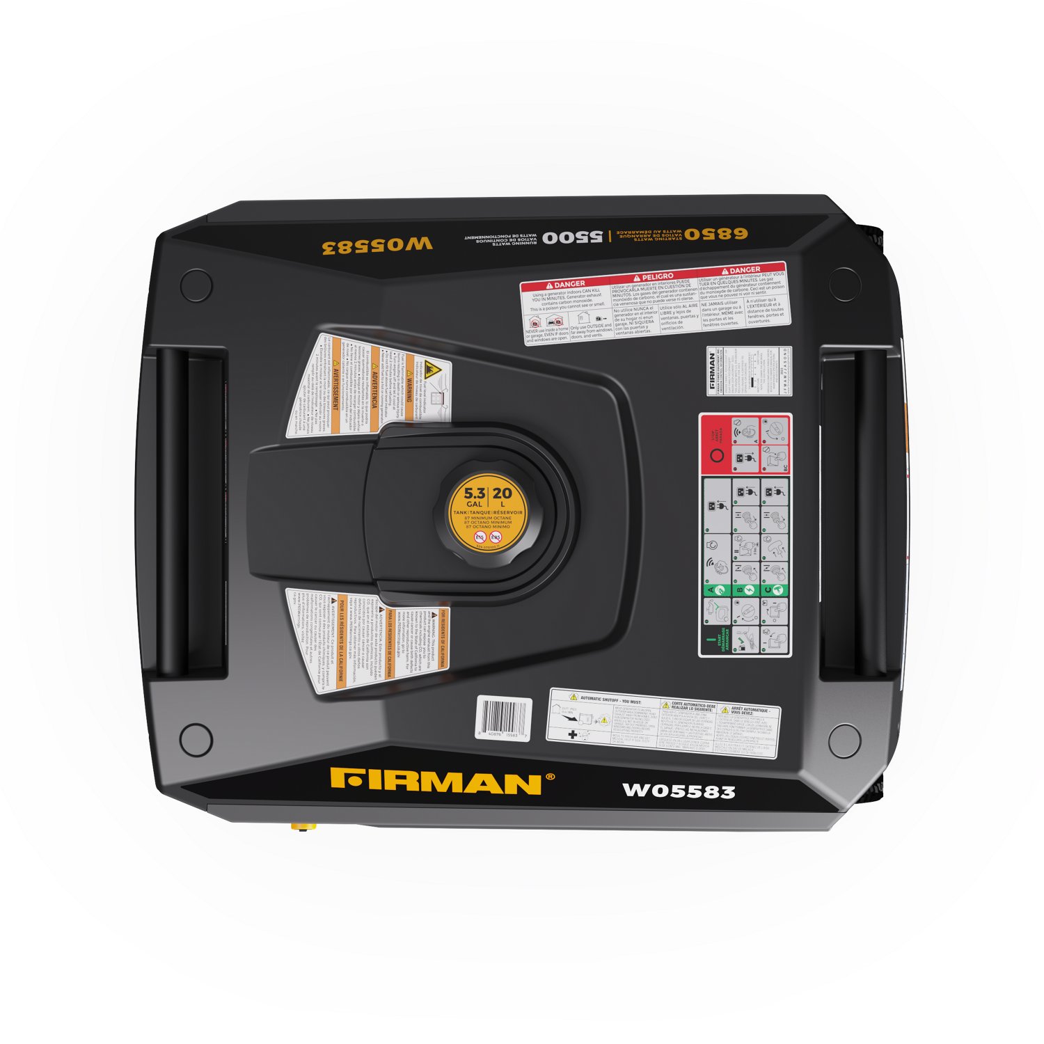 Firman Gasoline 6250/5000W Power Inverter                                                                                        - view number 7