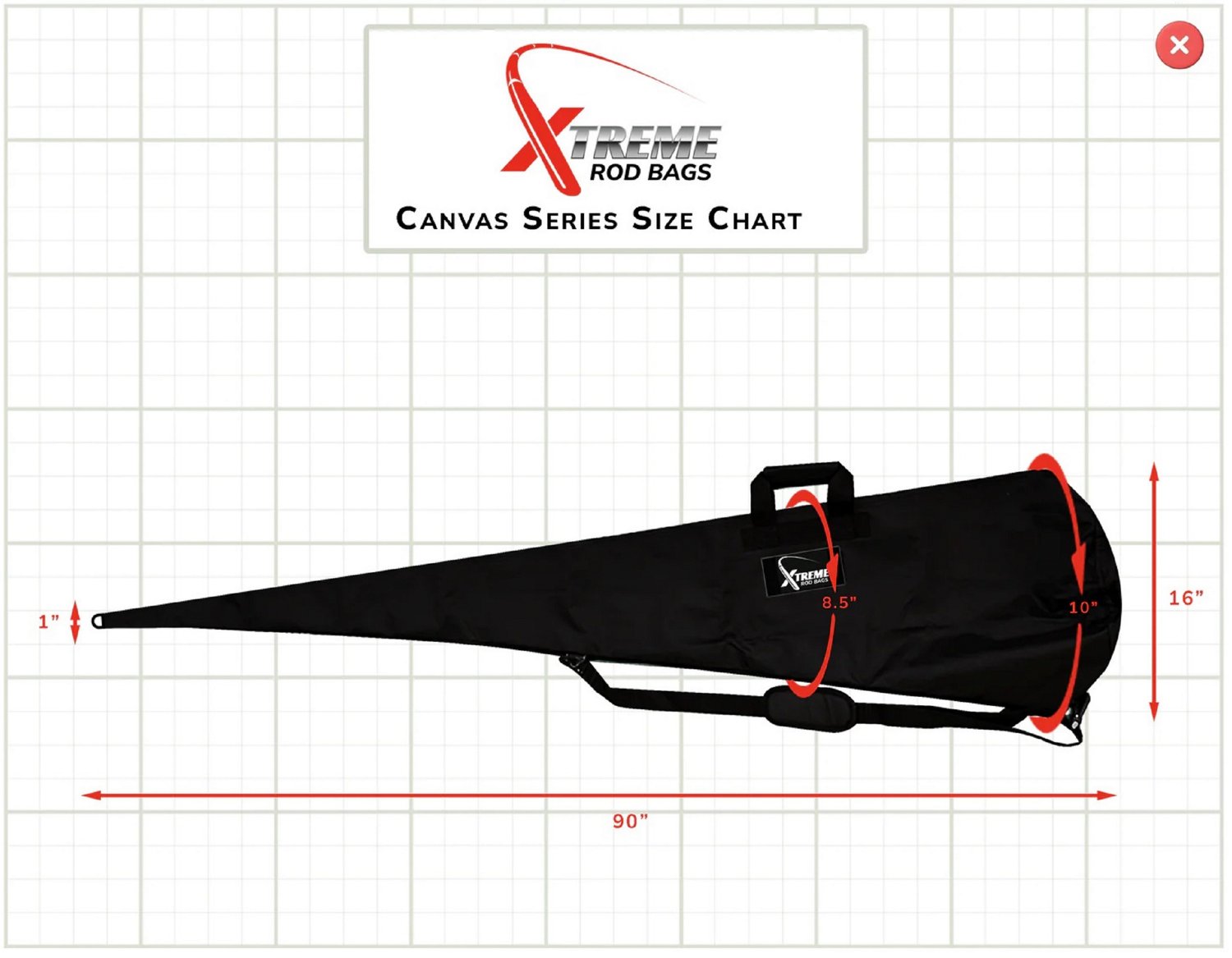 xTreme Canvas Series Rod and Reel Bag - view number 2