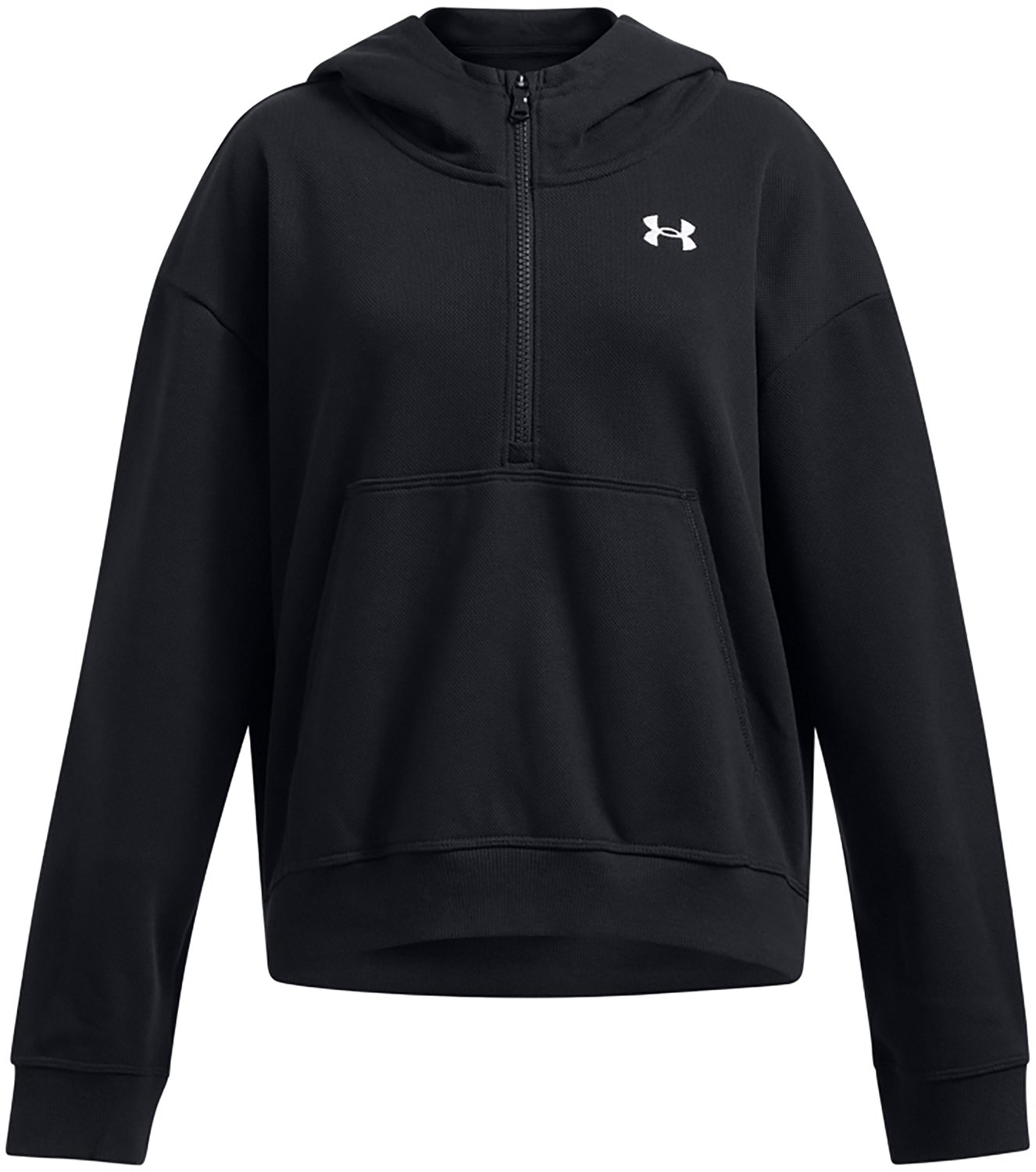 Under Armour Girls' Rival Fleece Textured 1/2-Zip Sweatshirt - view number 1