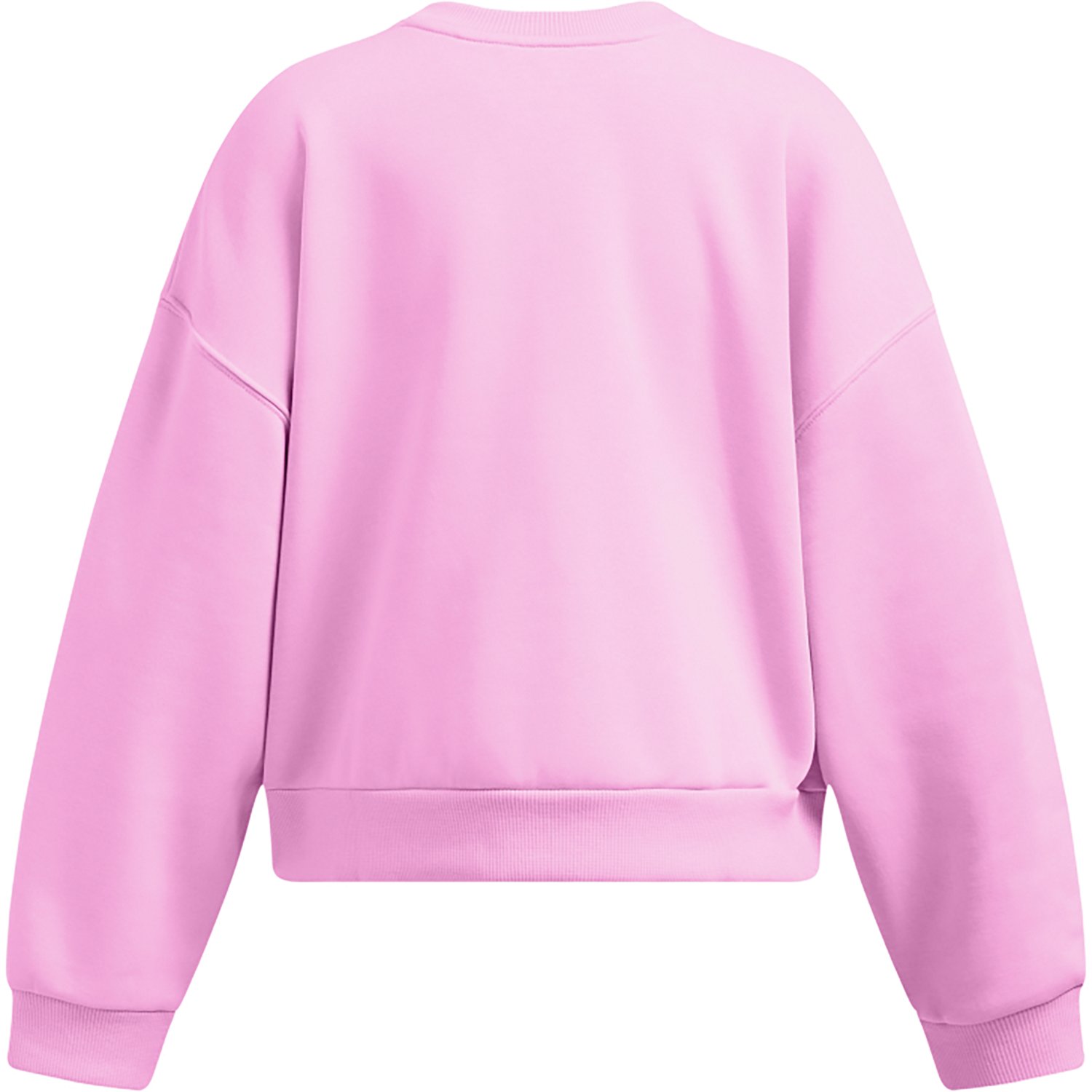 Under Armour Girls' Rival Fleece Oversize Crew Sweatshirt - view number 2