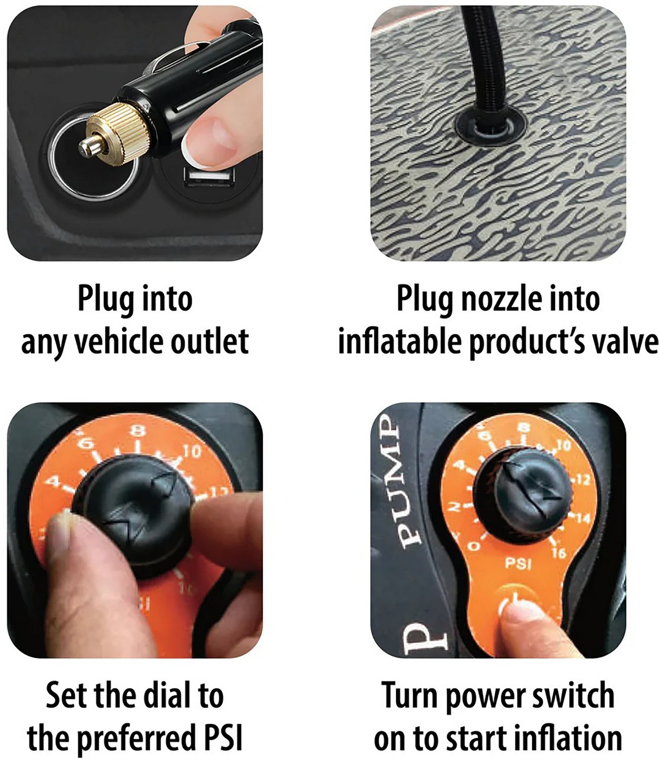 Waimea Bay 16 Psi Electric Air Pump For Kayaks And Paddleboards                                                                  - view number 5