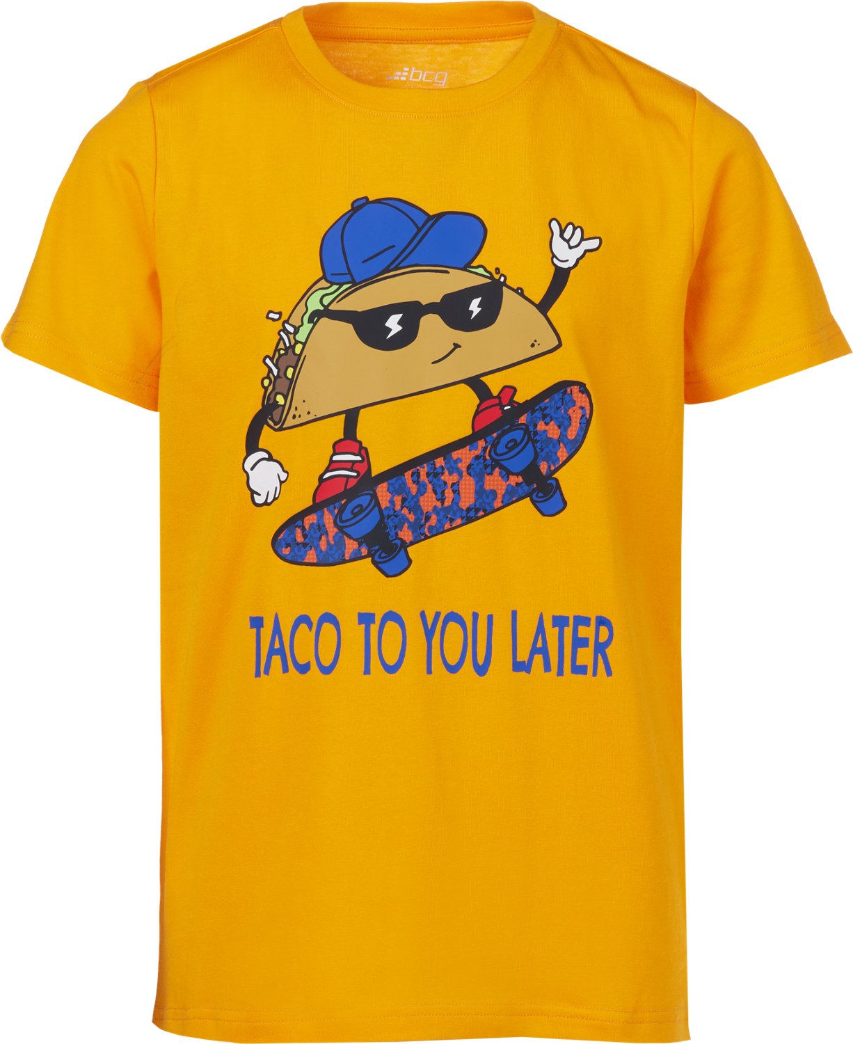 BCG Boys' Cotton Graphic Short Sleeve T-shirt                                                                                    - view number 1