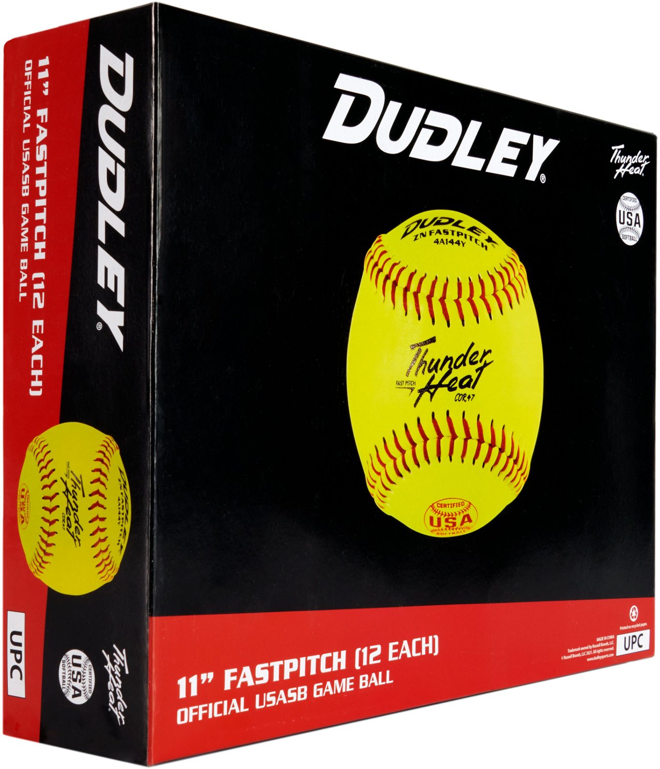 Dudley Thunder Heat ZN 11 in Fastpitch Softballs 12-Pack - view number 2