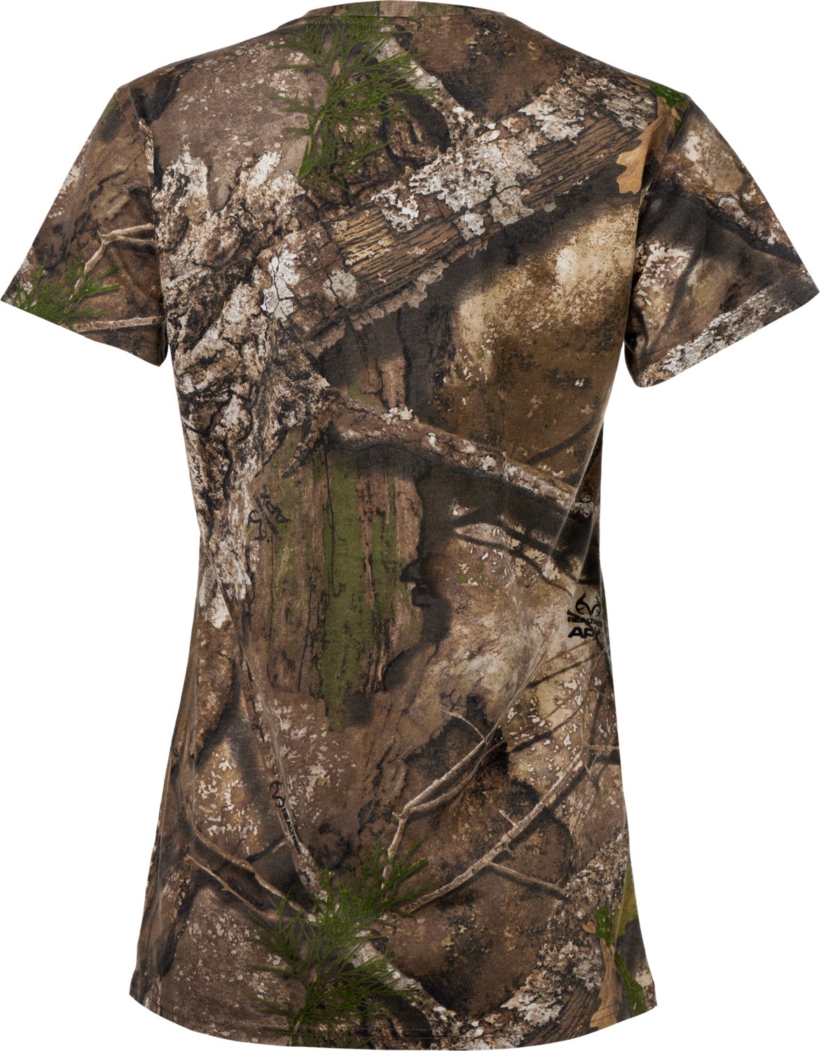 Magellan Outdoors Women's HuntGear Hill Zone V-neck T-shirt                                                                      - view number 2