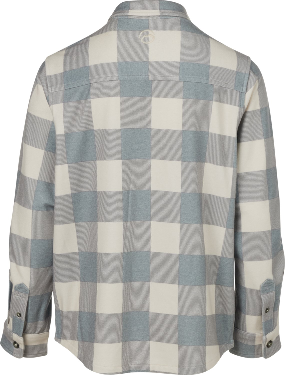 Magellan Outdoors Boys' Campfire Knit Shacket Flannel Shirt                                                                      - view number 4