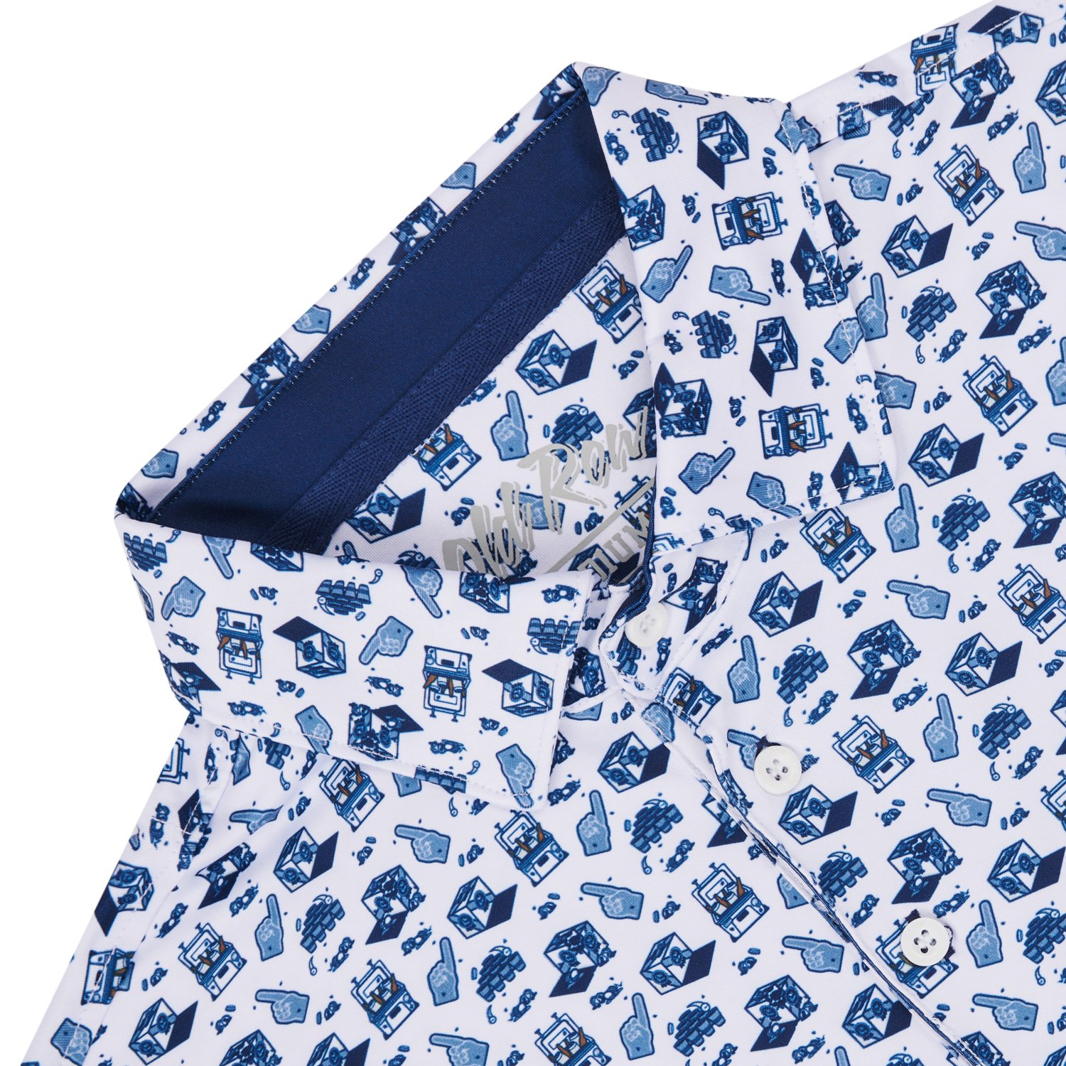 Old Row Men's #1 Pregamer Printed Polo - view number 4