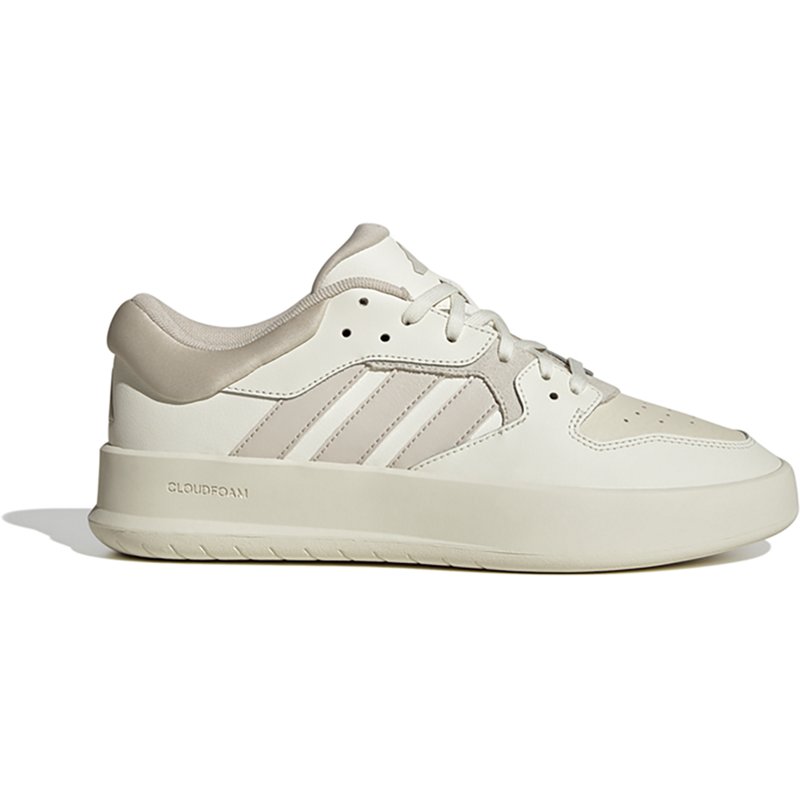 adidas Men's Court 24 Casual Tennis Shoes White/Beige, 13 - Men's Tennis at Academy Sports