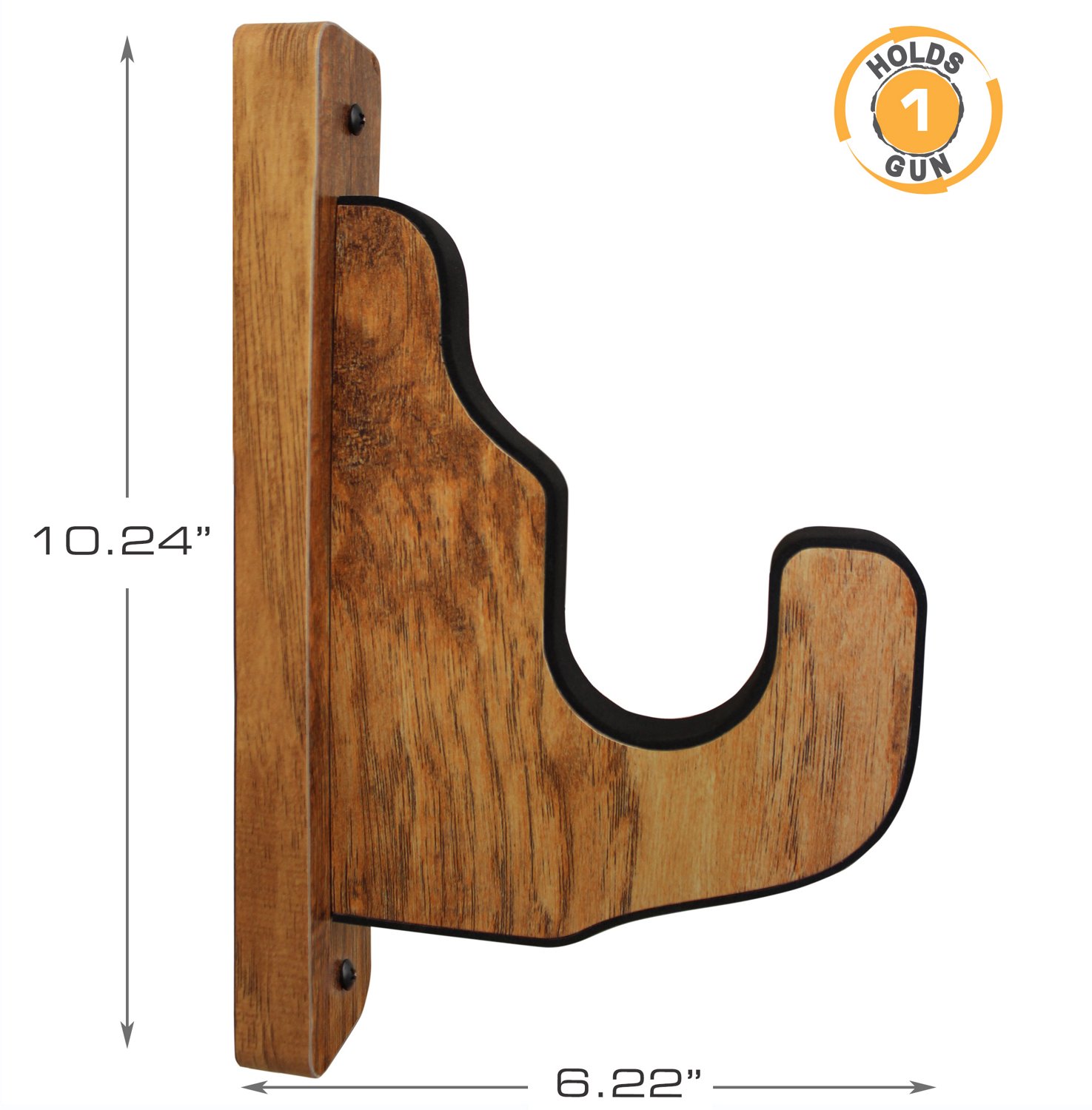 Rush Creek Padded Gun Display Wall Hooks - view number 2