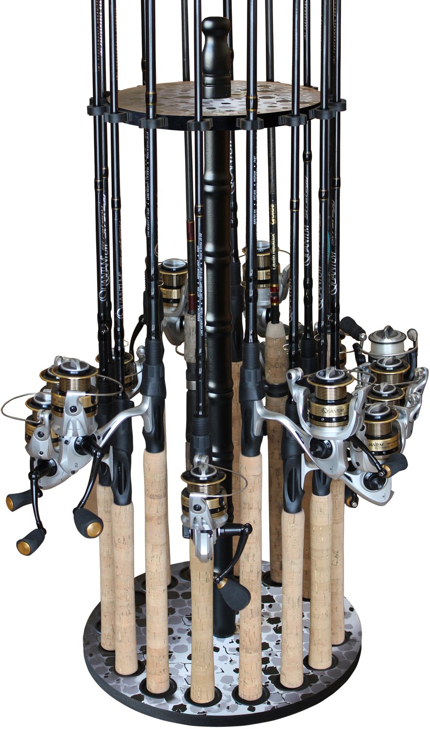 Rush Creek Round 16-Rod Storage Floor Rack - view number 4