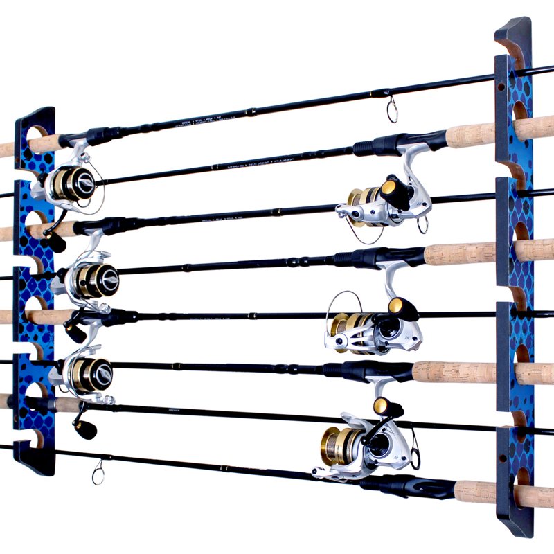 Rush Creek Wall Ceiling 8-Rod Storage Rack
