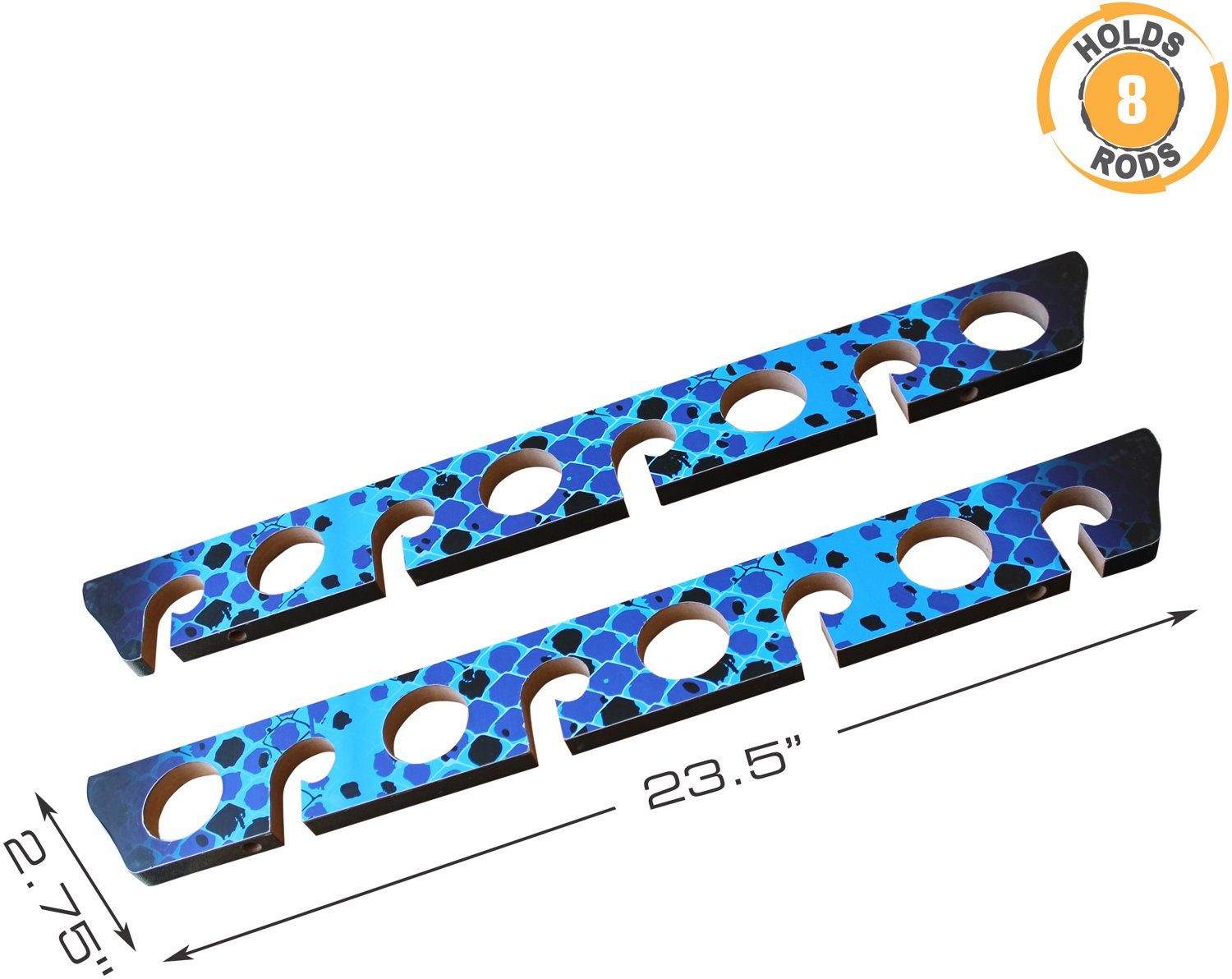 Rush Creek Wall Ceiling 8-Rod Storage Rack - view number 2