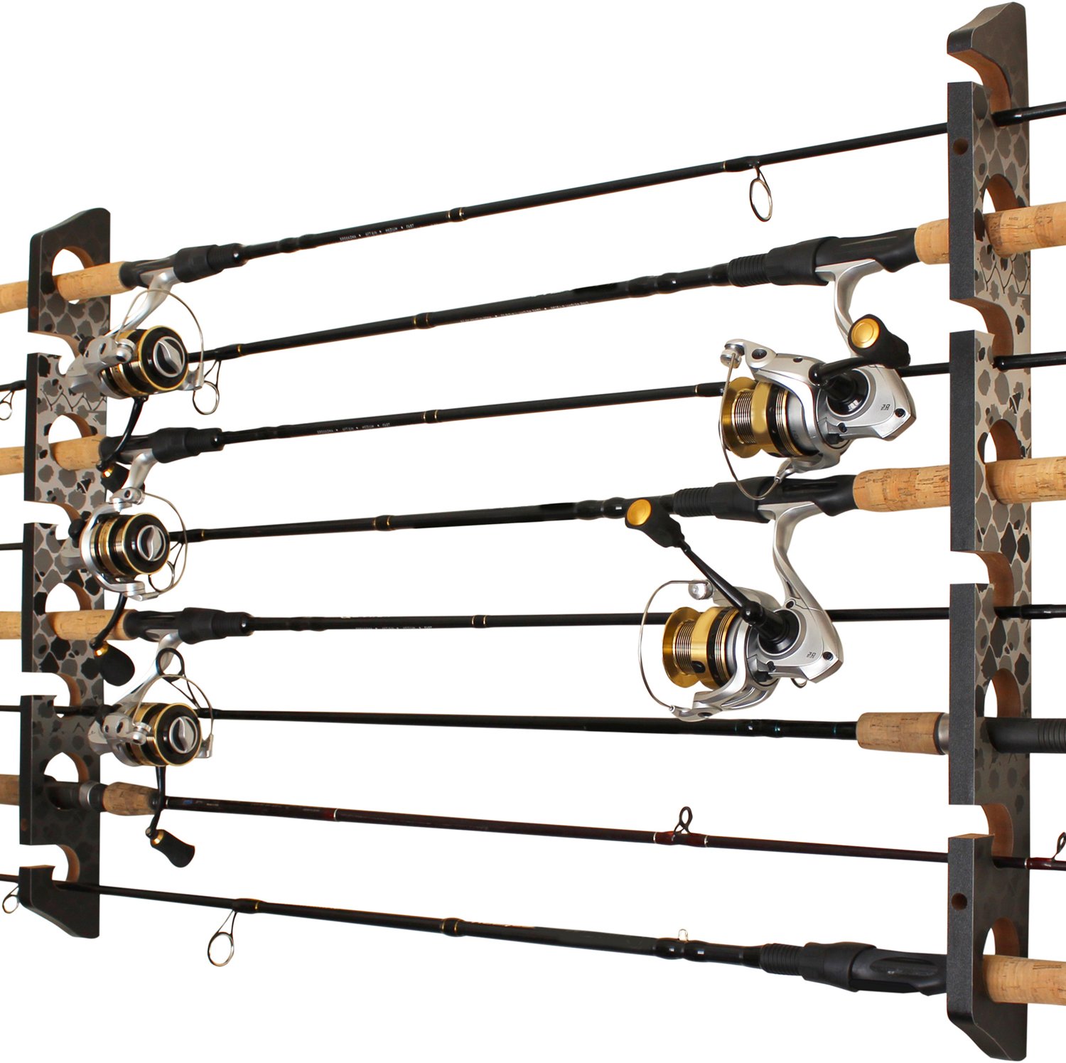 Rush Creek Wall Ceiling 8-Rod Storage Rack - view number 3