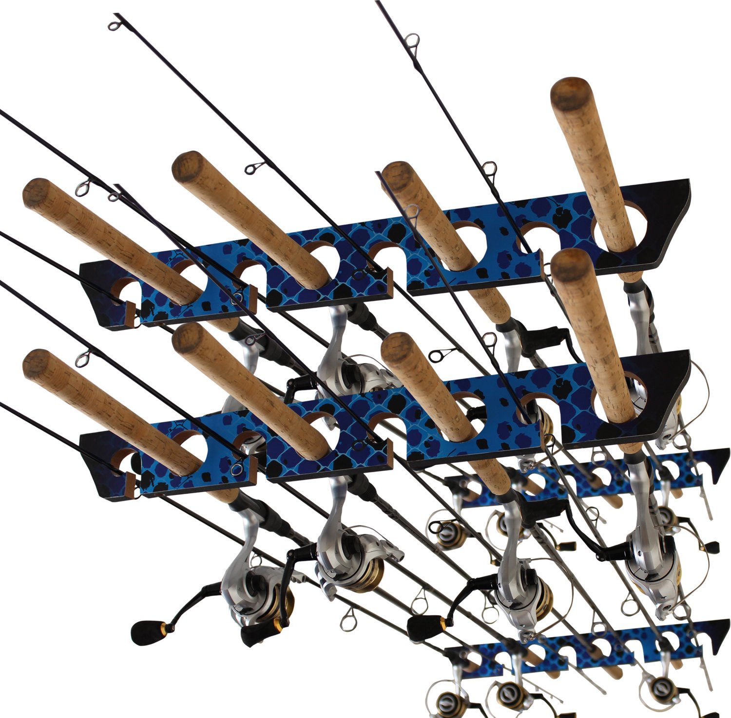 Rush Creek Wall Ceiling 8-Rod Storage Racks 2-Pack - view number 3