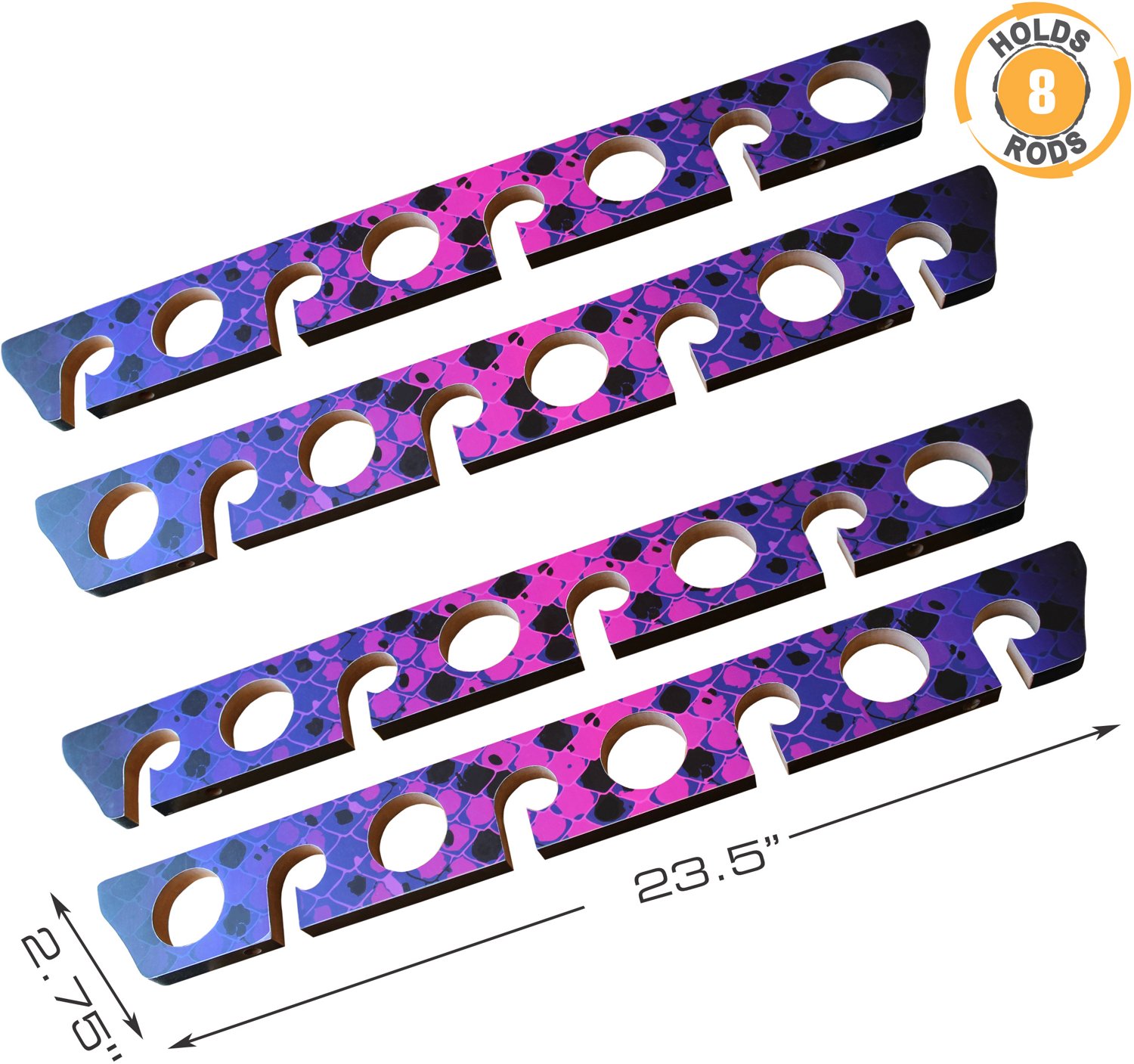 Rush Creek Wall Ceiling 8-Rod Storage Racks 2-Pack - view number 2