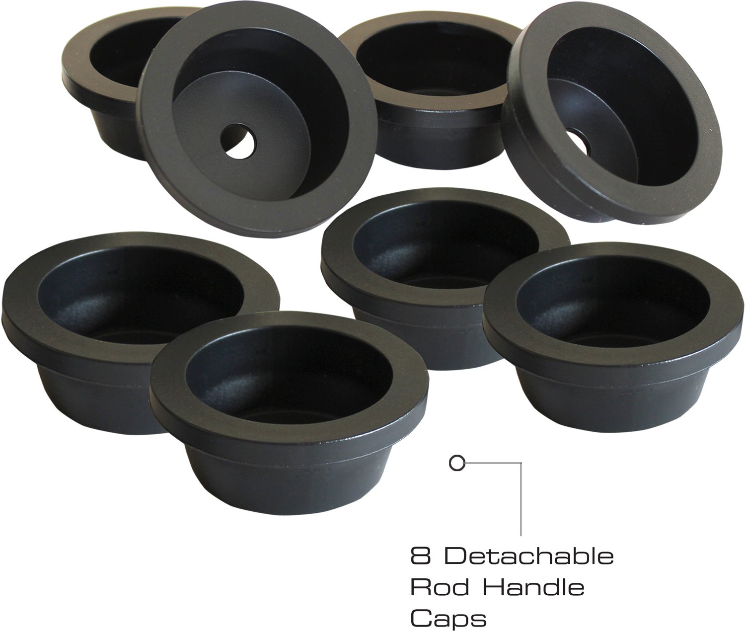 Rush Creek Guy Harvey Fish 8-Rod Wall Storage Rack - view number 4