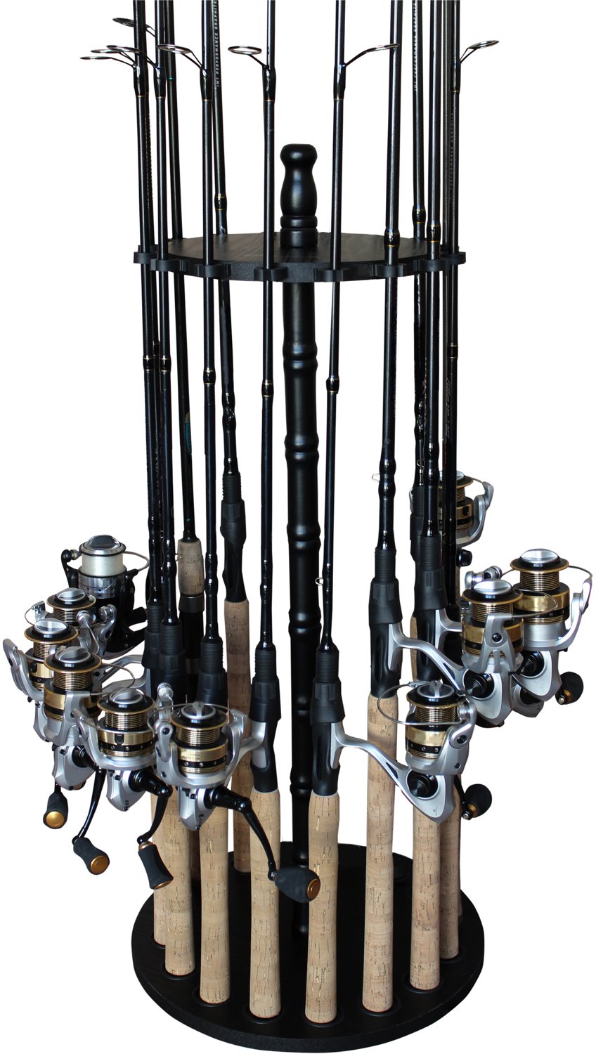 Rush Creek Round Floor Stand 16-Rod Organizer - view number 4