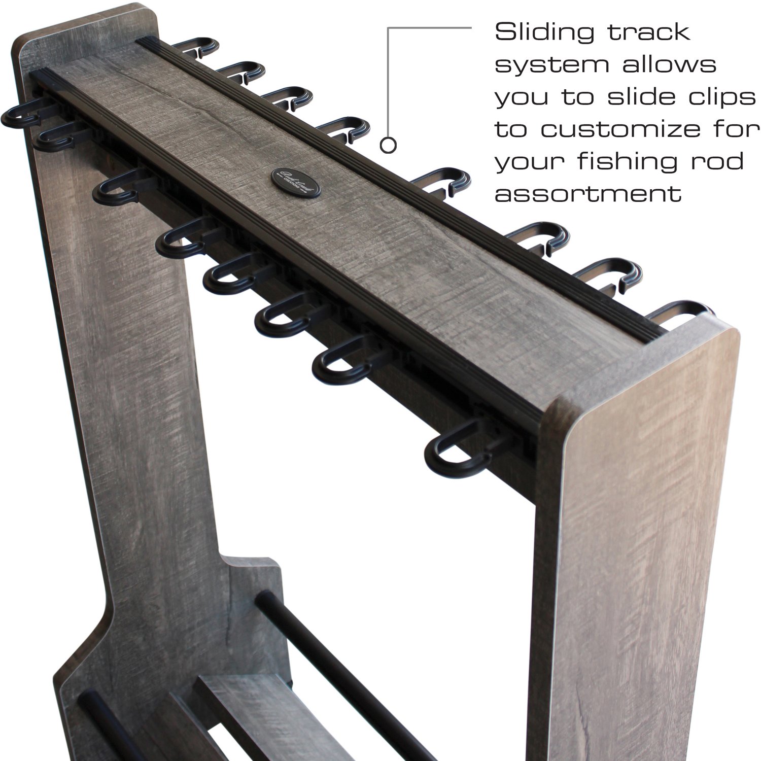 Rush Creek 16-Rod Double-Sided Floor Rack - view number 5