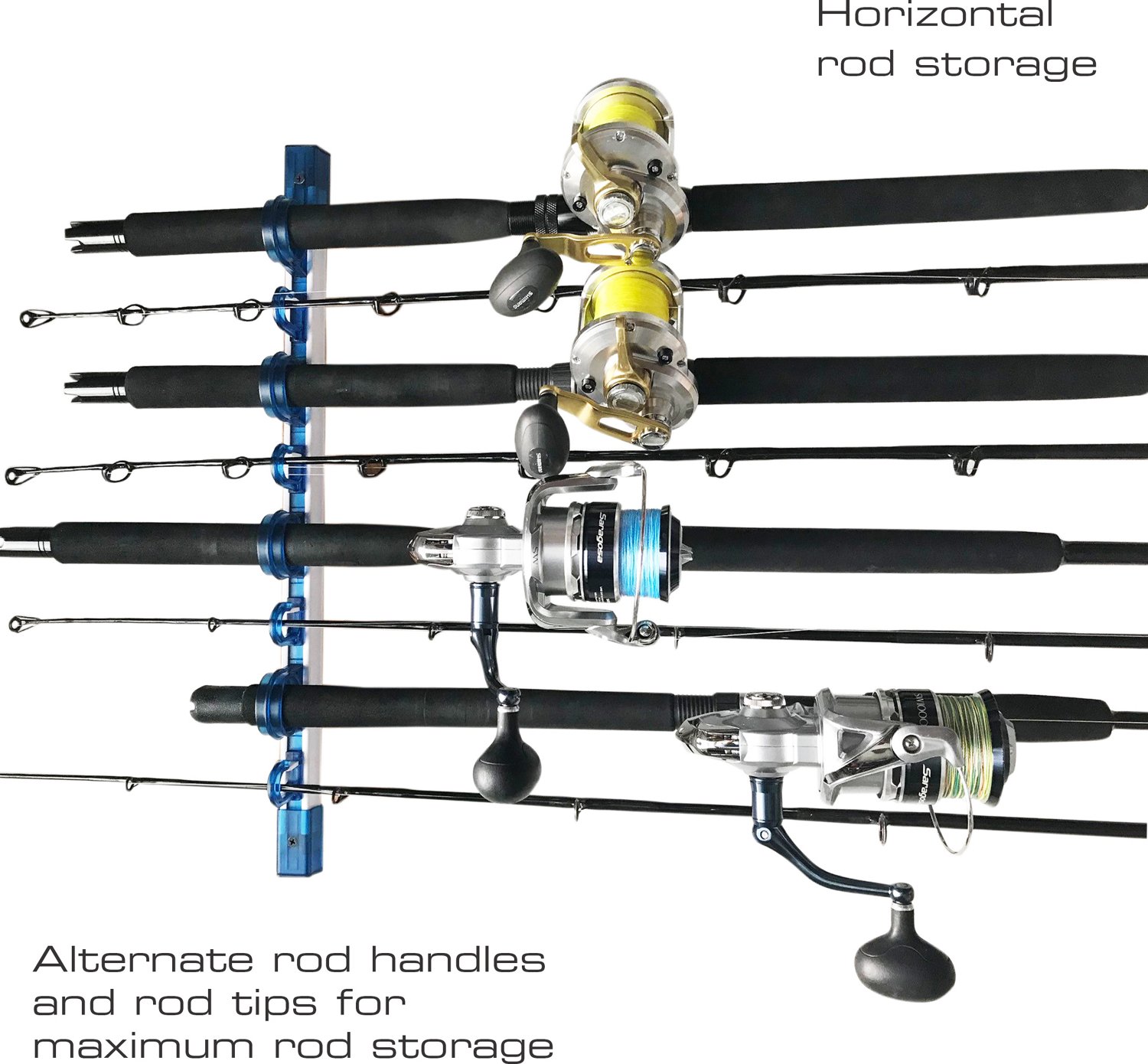 Rush Creek All Weather Expandable 8-Rod Wall Ceiling Rack - view number 4