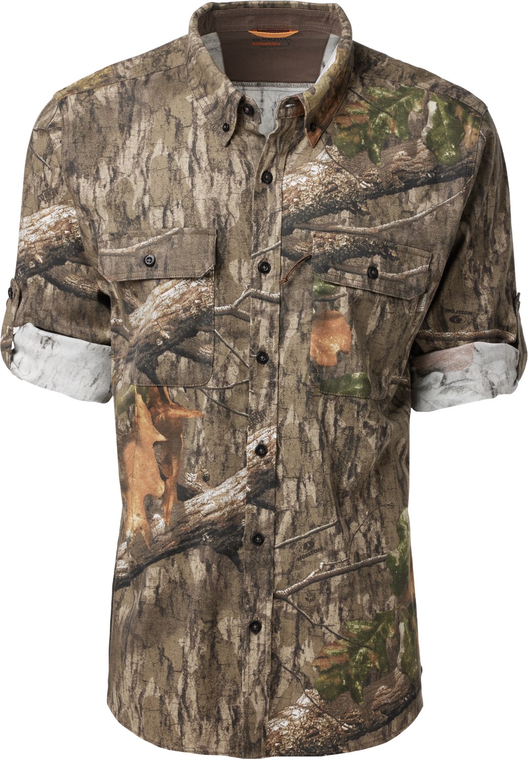 Magellan Outdoors Hunt Gear Men's Stonewell Long Sleeve Twill Shirt - view number 3