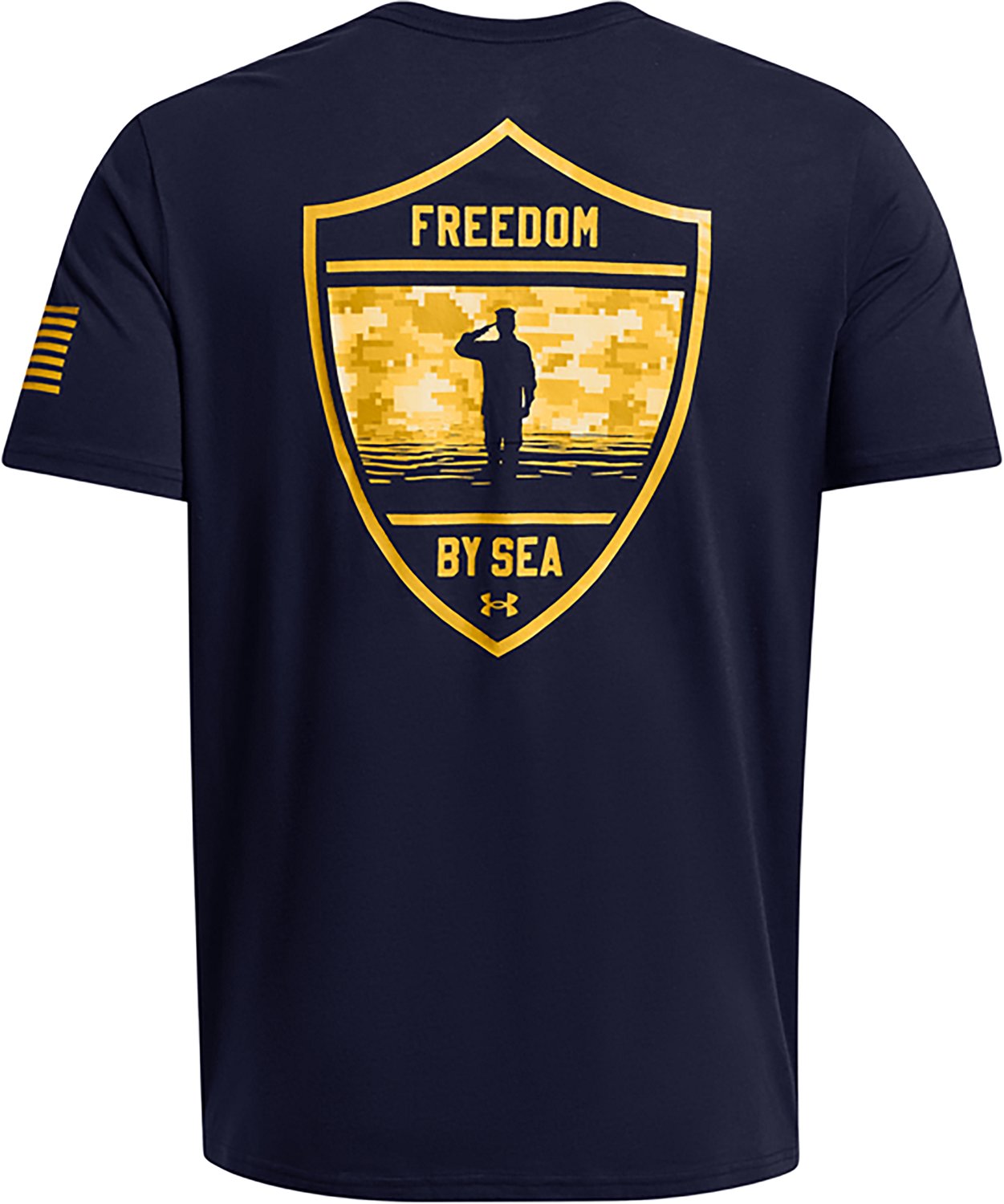 Under Armour Men's Freedom By Sea Short Sleeve T-shirt - view number 4