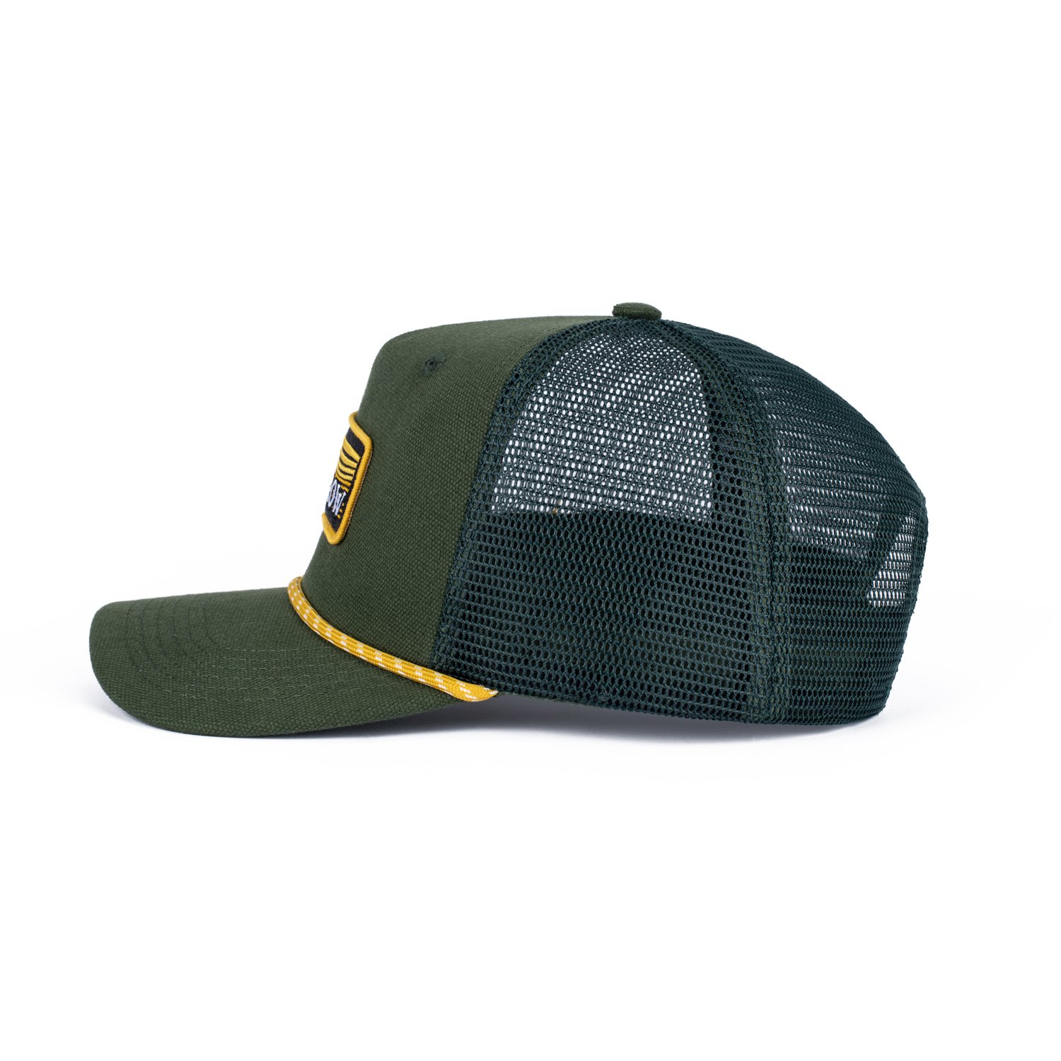 Old Row Men's Nailhead Canvas Trucker Hat                                                                                        - view number 2